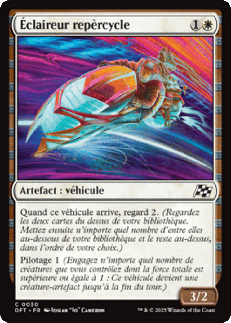 Éclaireur repèrcycle — Aetherdrift — Magic: The Gathering