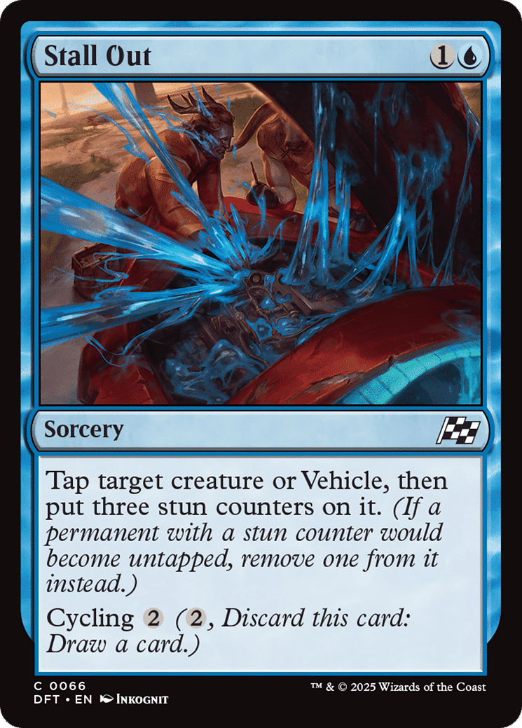 Stall Out — Aetherdrift — Magic: The Gathering