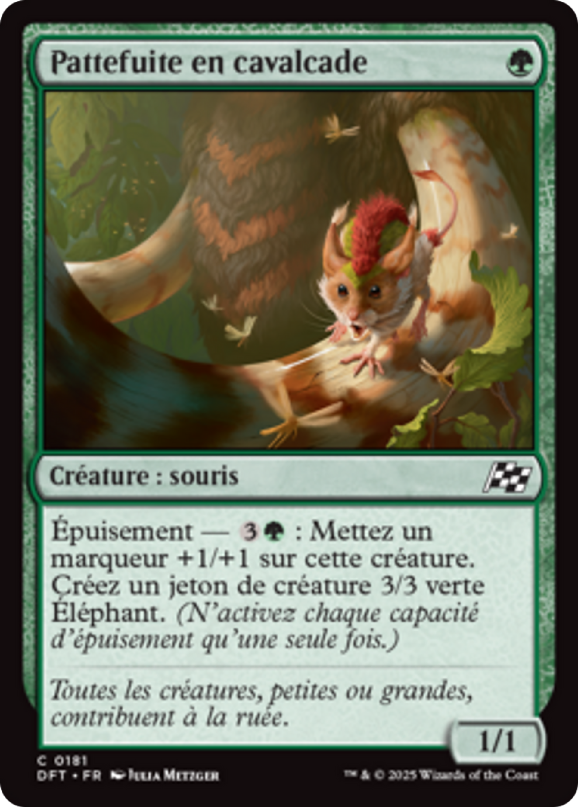 Pattefuite en cavalcade — Aetherdrift — Magic: The Gathering