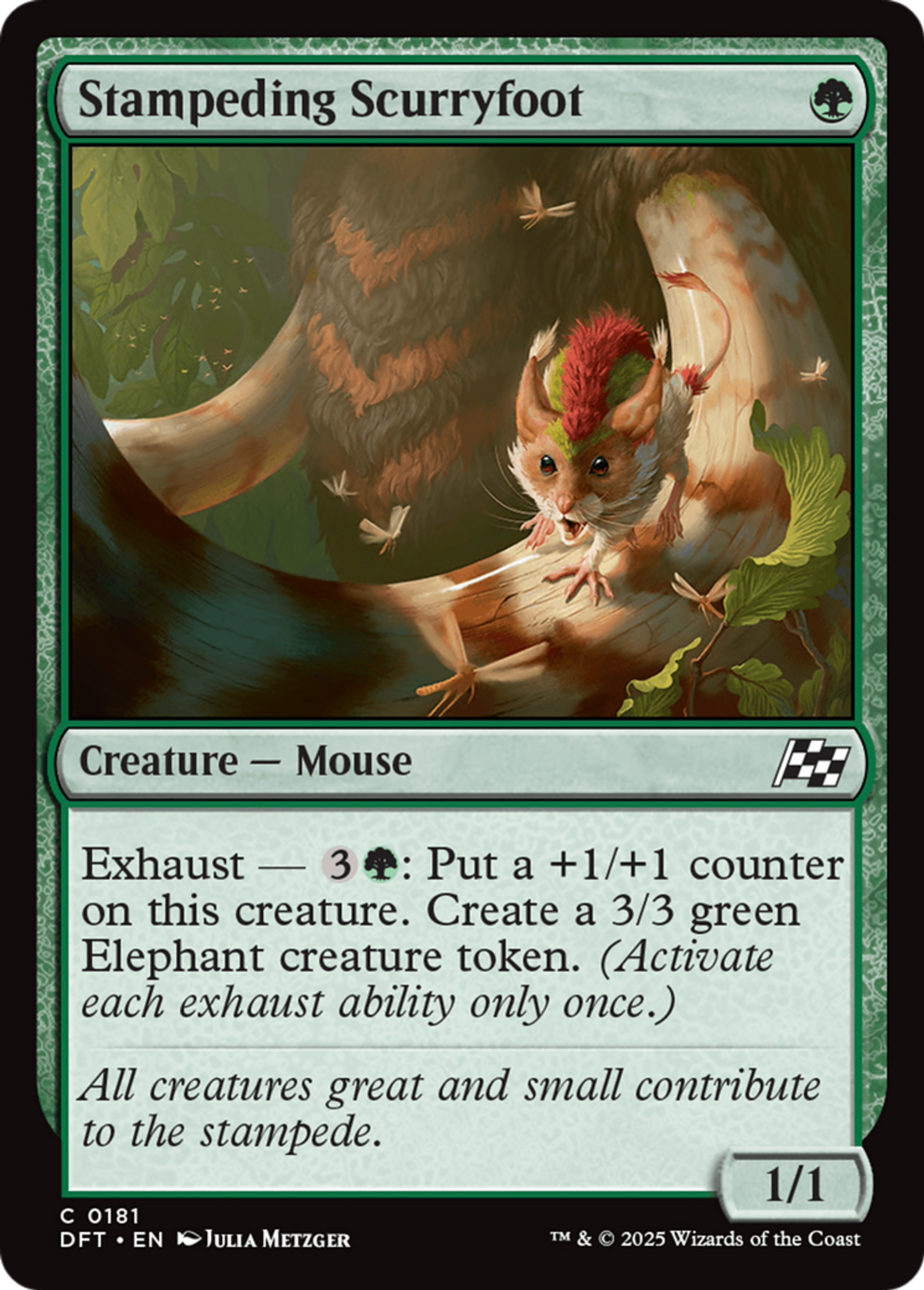 Stampeding Scurryfoot — Aetherdrift — Magic: The Gathering