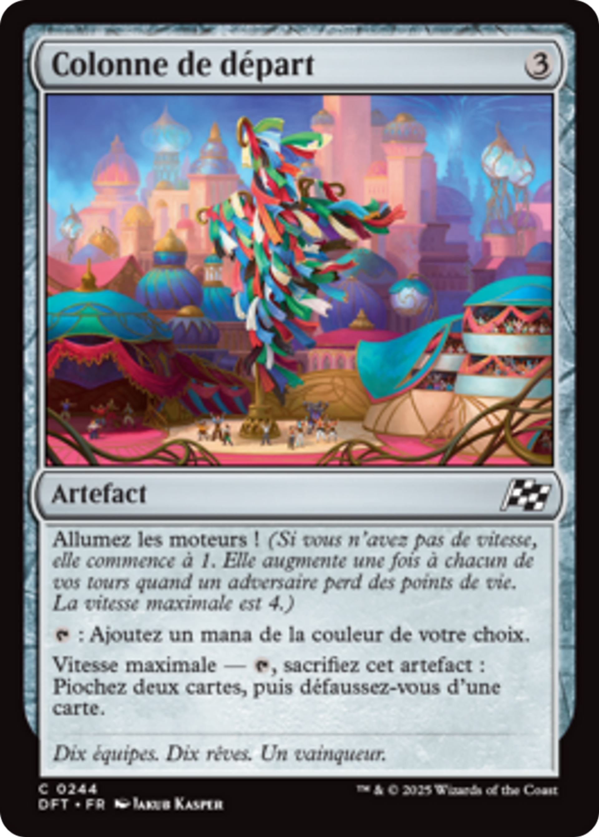 Colonne de départ — Aetherdrift — Magic: The Gathering