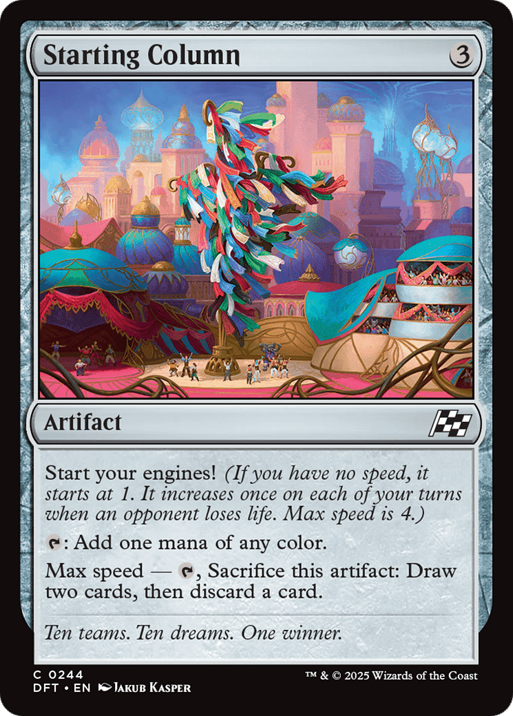 Colonne de départ — Aetherdrift — Magic: The Gathering