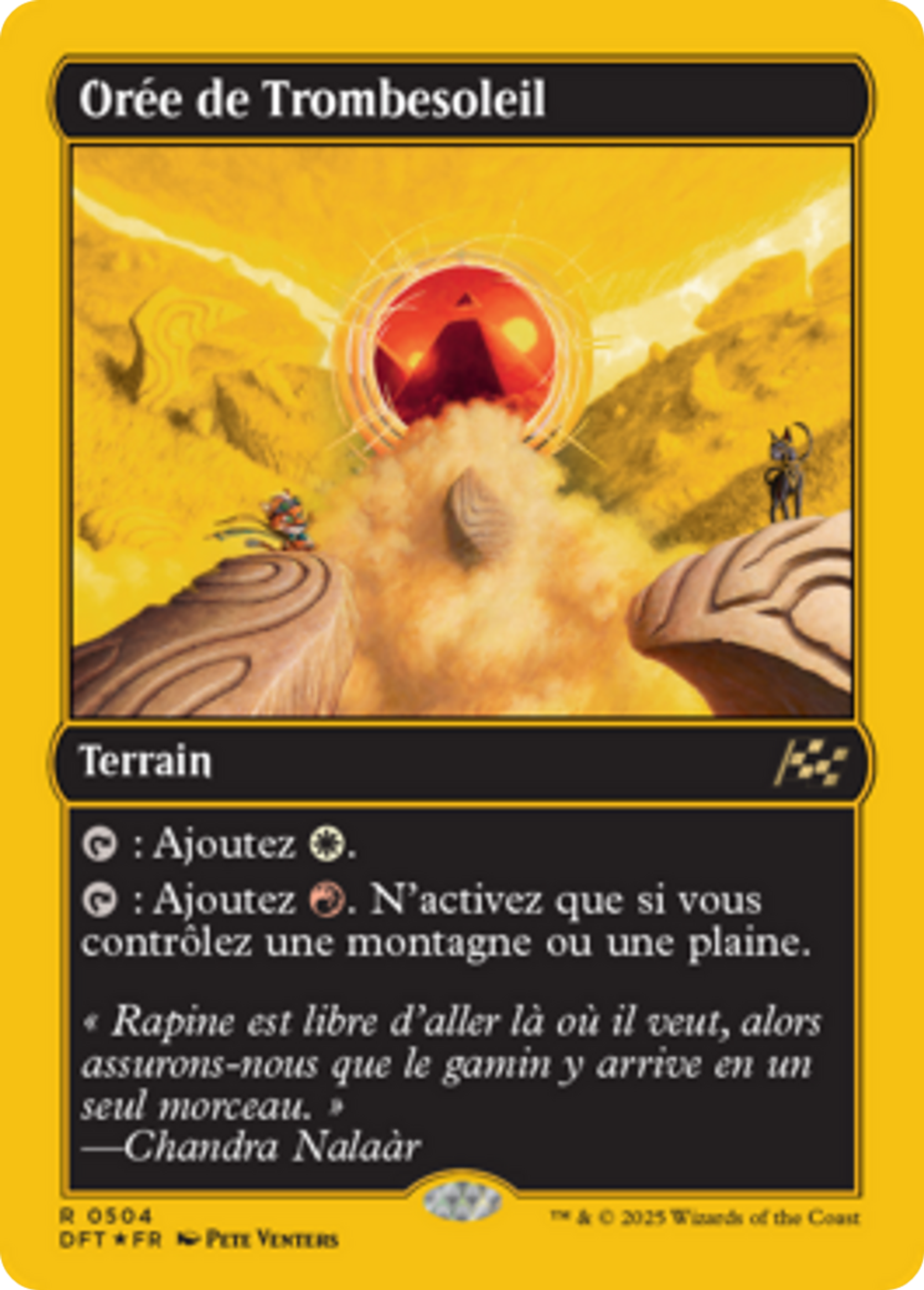 Orée de Trombesoleil — Aetherdrift — Magic: The Gathering