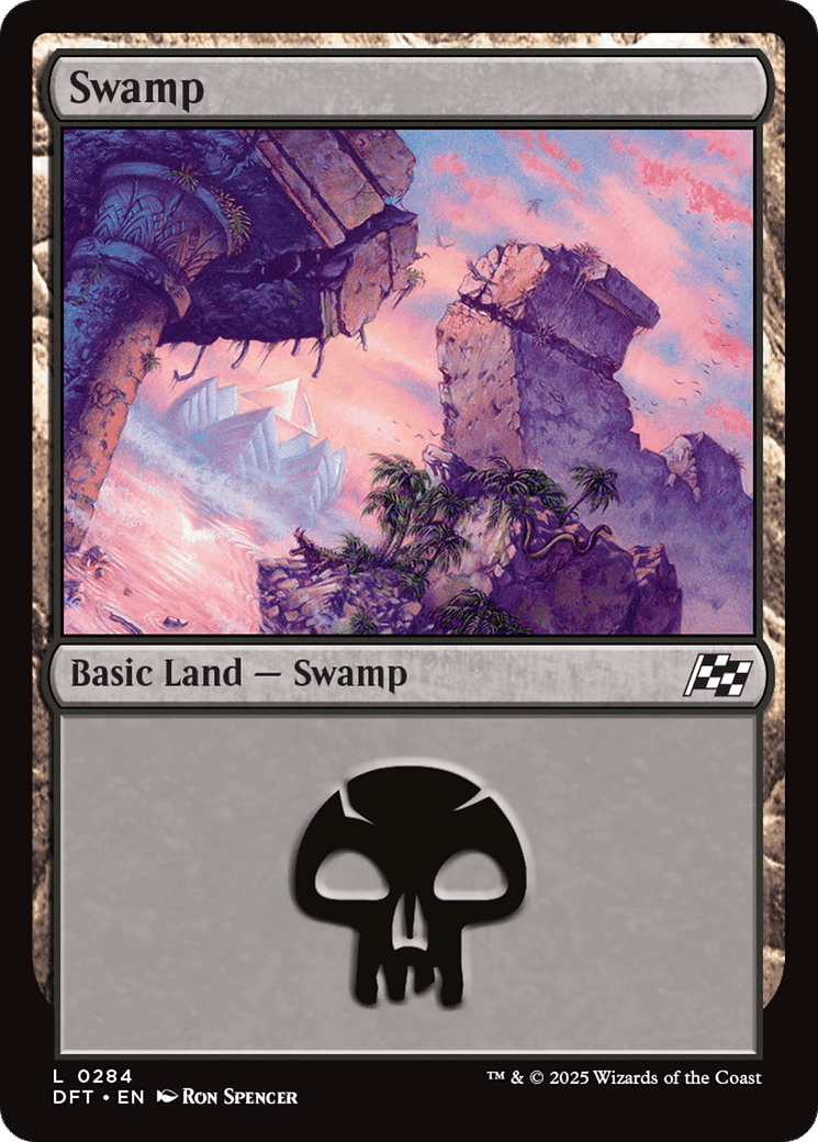Swamp — Aetherdrift — Magic: The Gathering