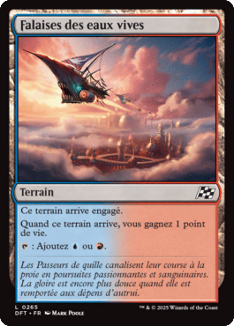 Falaises des eaux vives — Aetherdrift — Magic: The Gathering