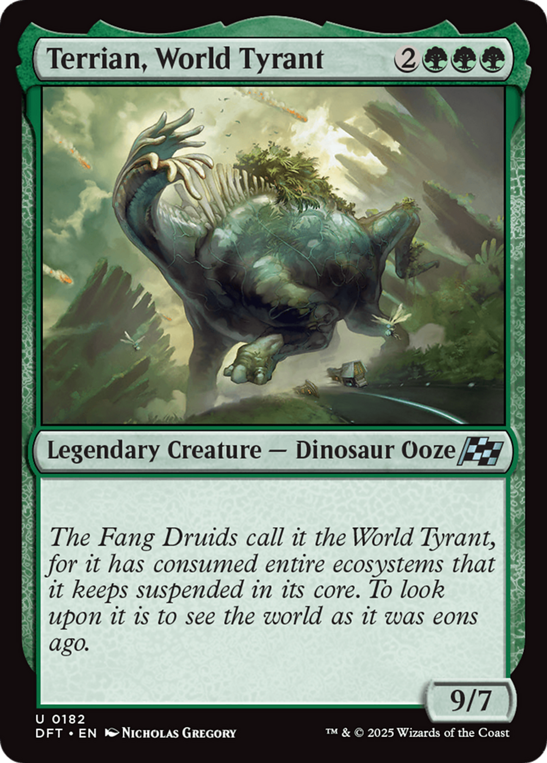 Terrian, World Tyrant — Aetherdrift — Magic: The Gathering