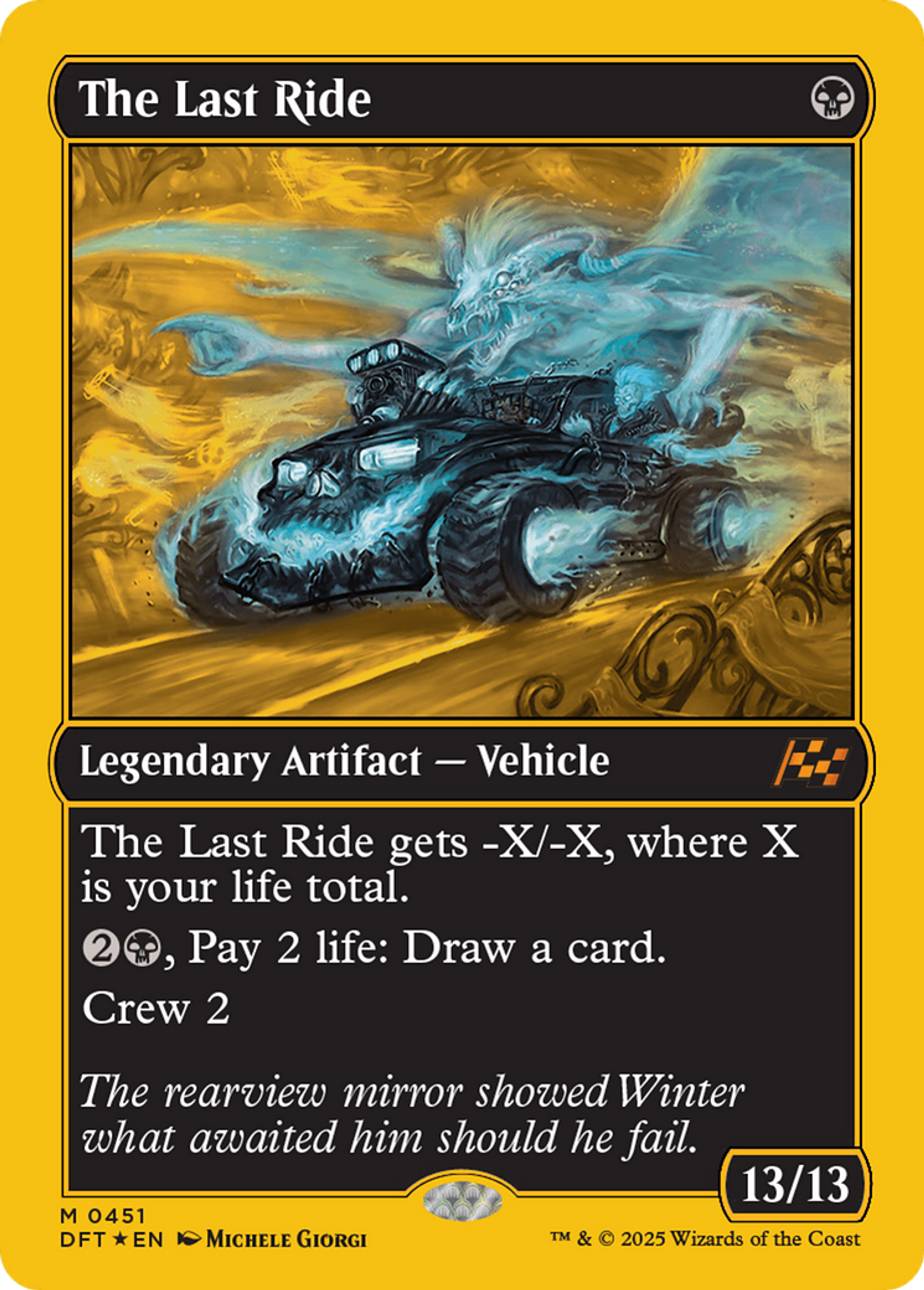 The Last Ride — Aetherdrift — Magic: The Gathering