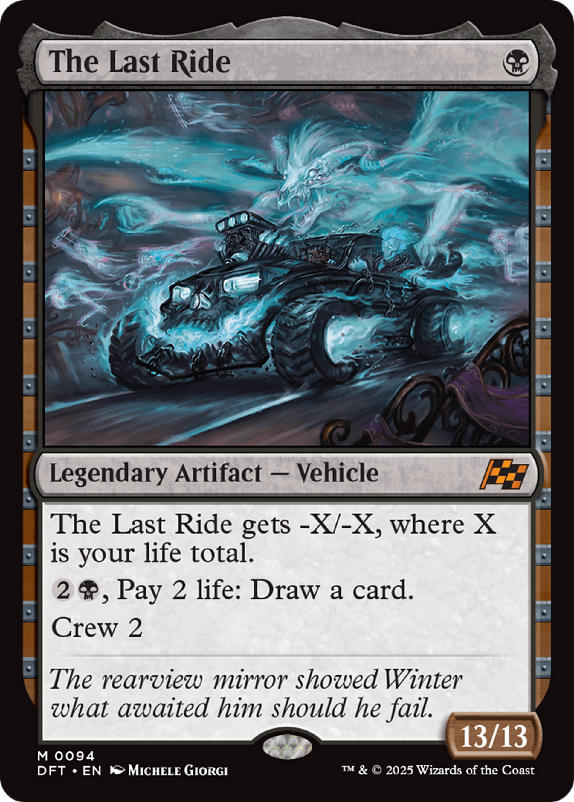The Last Ride — Aetherdrift — Magic: The Gathering
