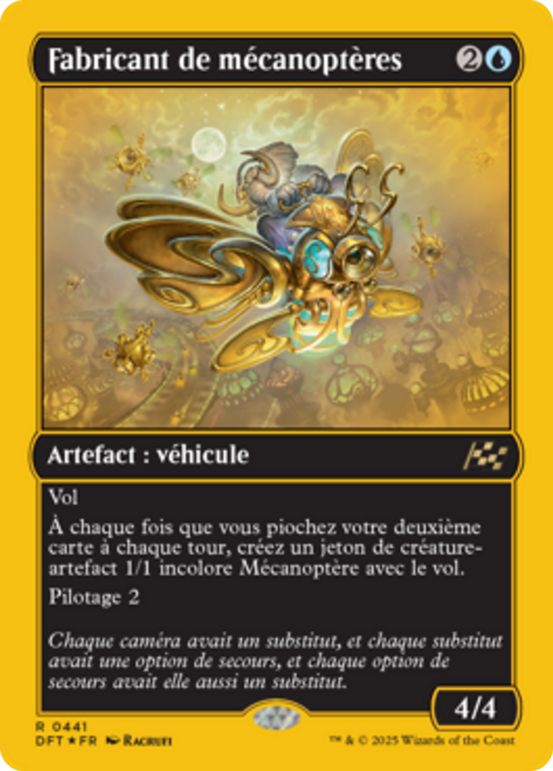 Fabricant de mécanoptères — Aetherdrift — Magic: The Gathering