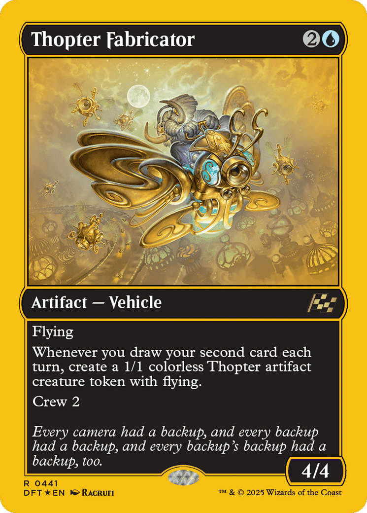 Thopter Fabricator — Aetherdrift — Magic: The Gathering