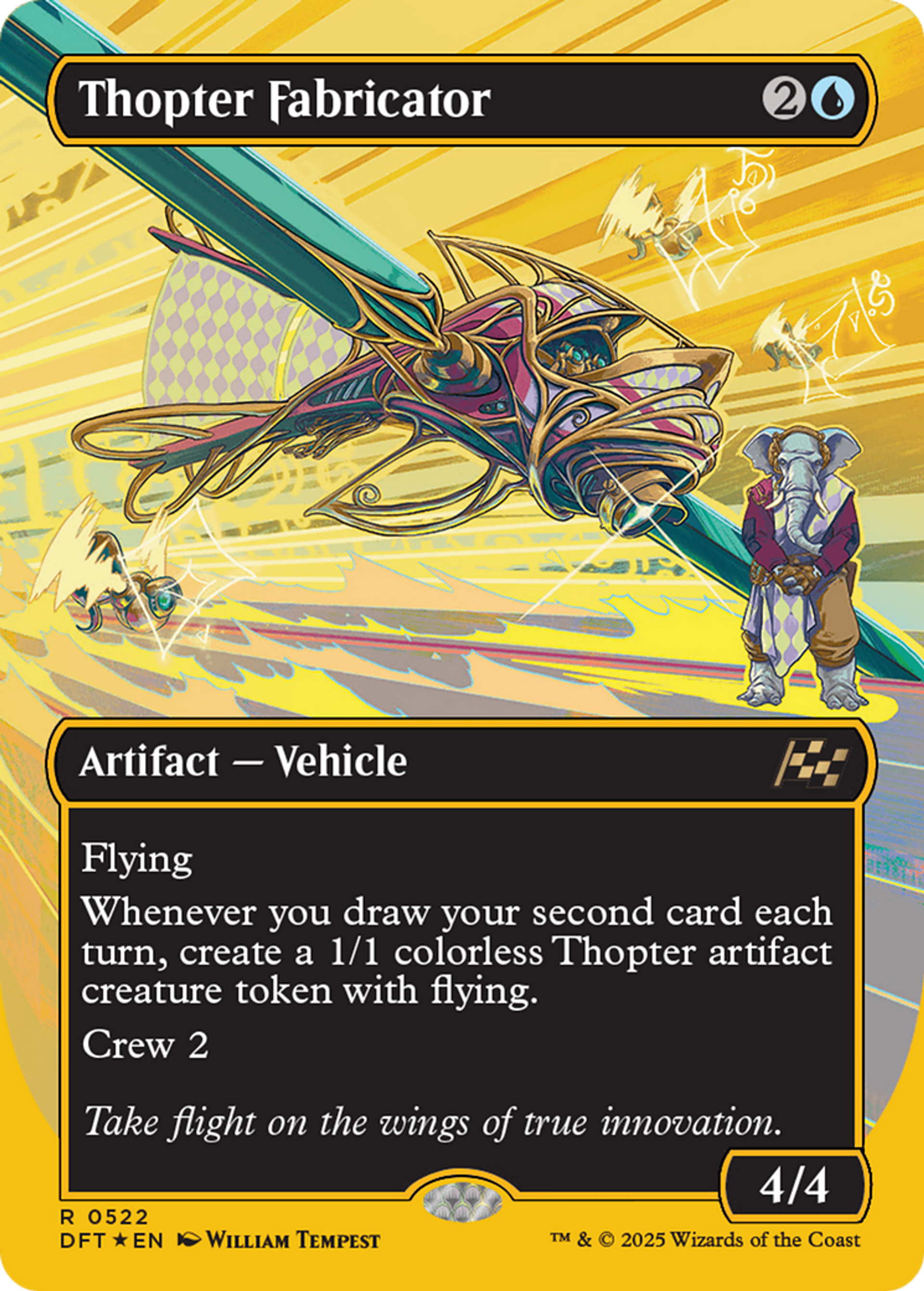 Thopter Fabricator — Aetherdrift — Magic: The Gathering