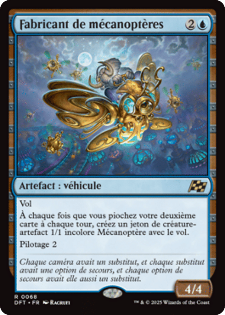 Fabricant de mécanoptères — Aetherdrift — Magic: The Gathering