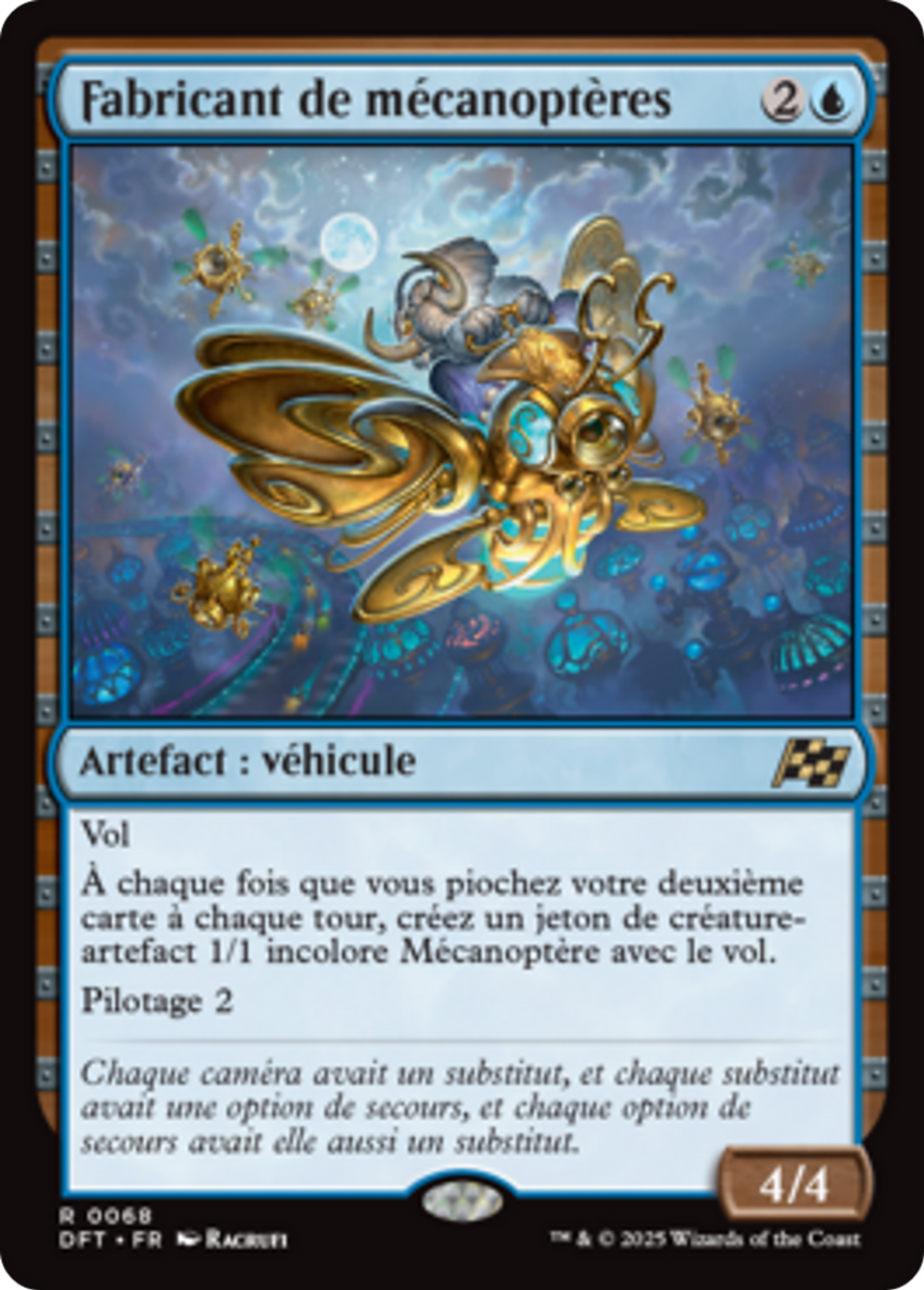 Fabricant de mécanoptères — Aetherdrift — Magic: The Gathering