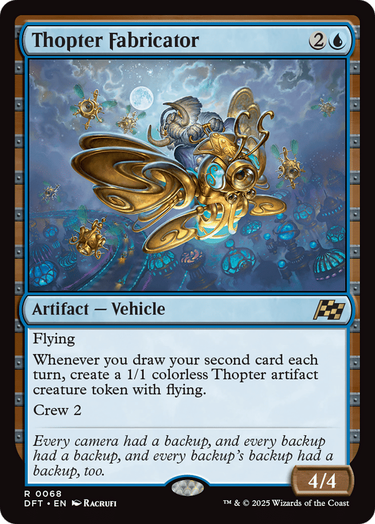 Thopter Fabricator — Aetherdrift — Magic: The Gathering