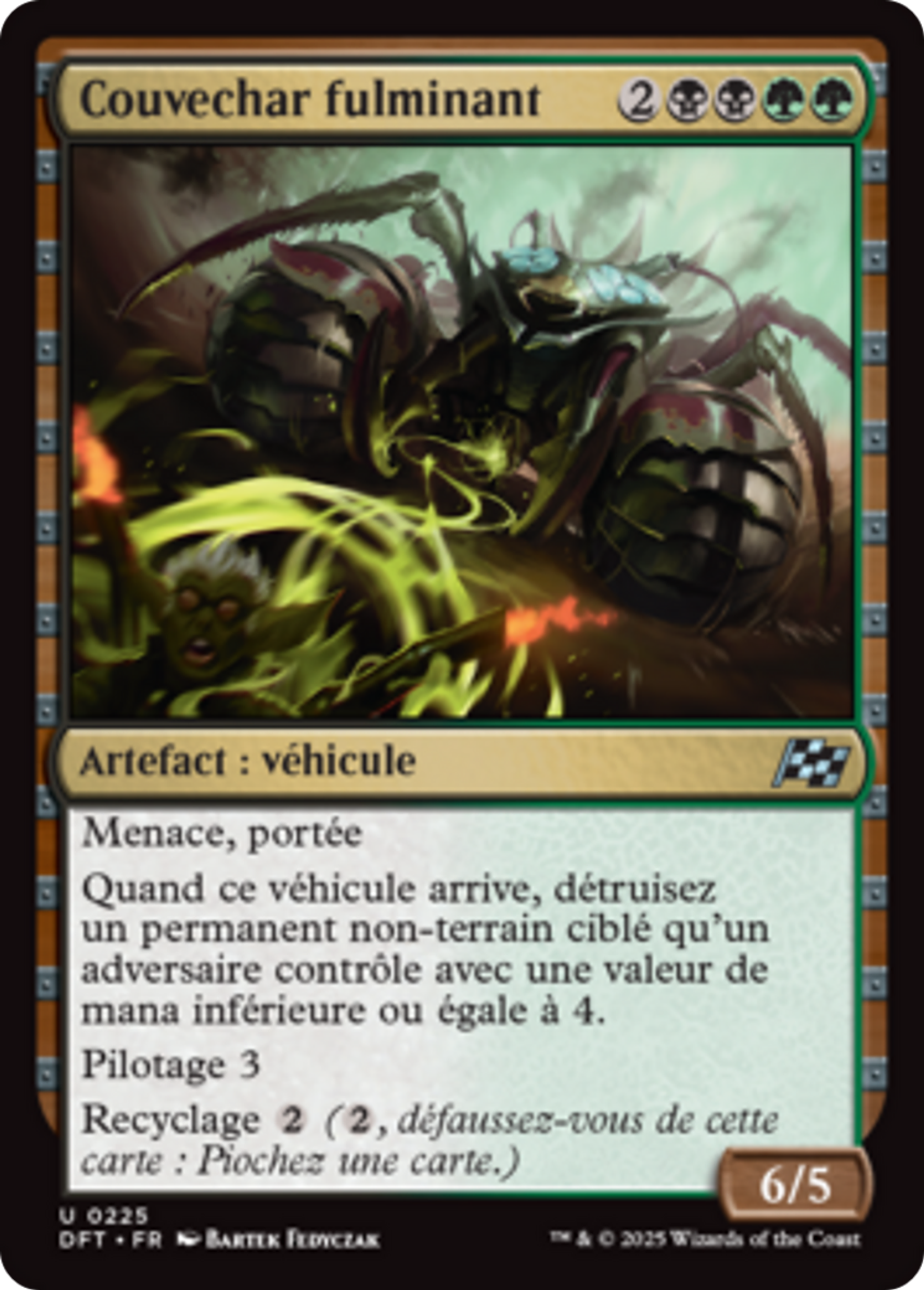 Couvechar fulminant — Aetherdrift — Magic: The Gathering