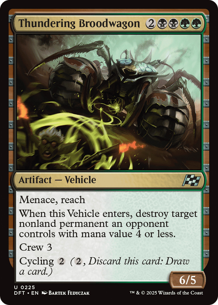 Thundering Broodwagon — Aetherdrift — Magic: The Gathering
