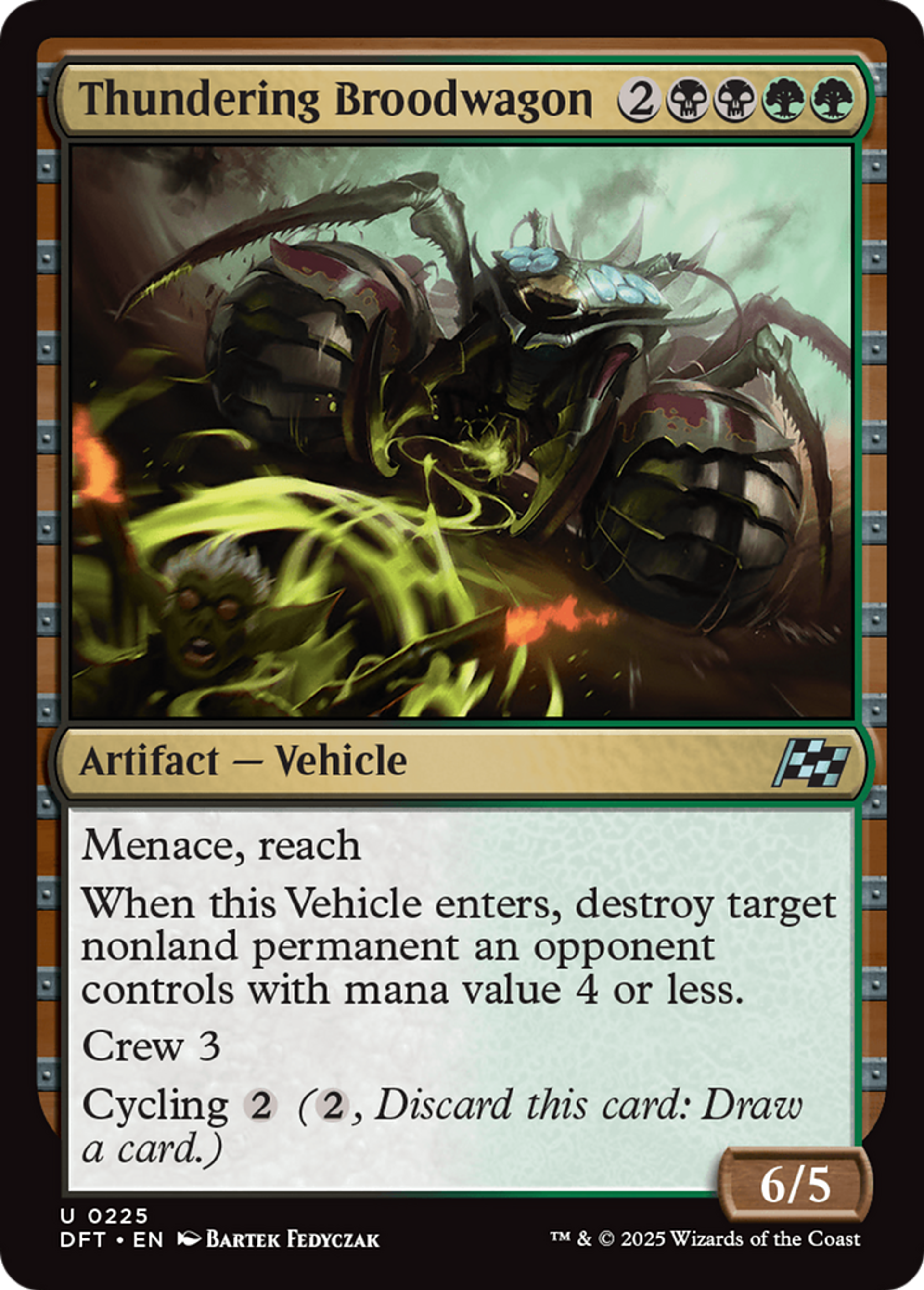 Thundering Broodwagon — Aetherdrift — Magic: The Gathering