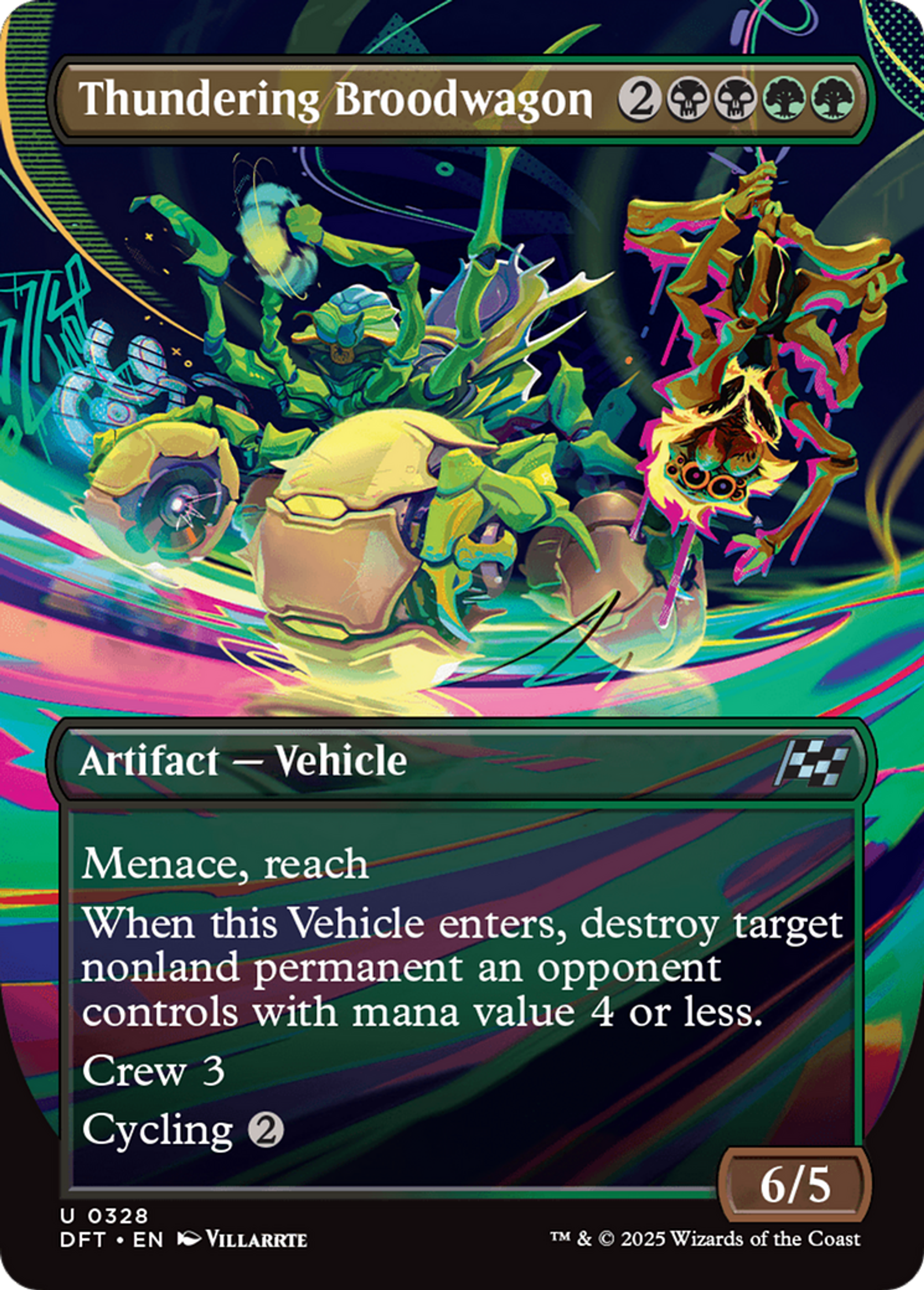 Thundering Broodwagon — Aetherdrift — Magic: The Gathering