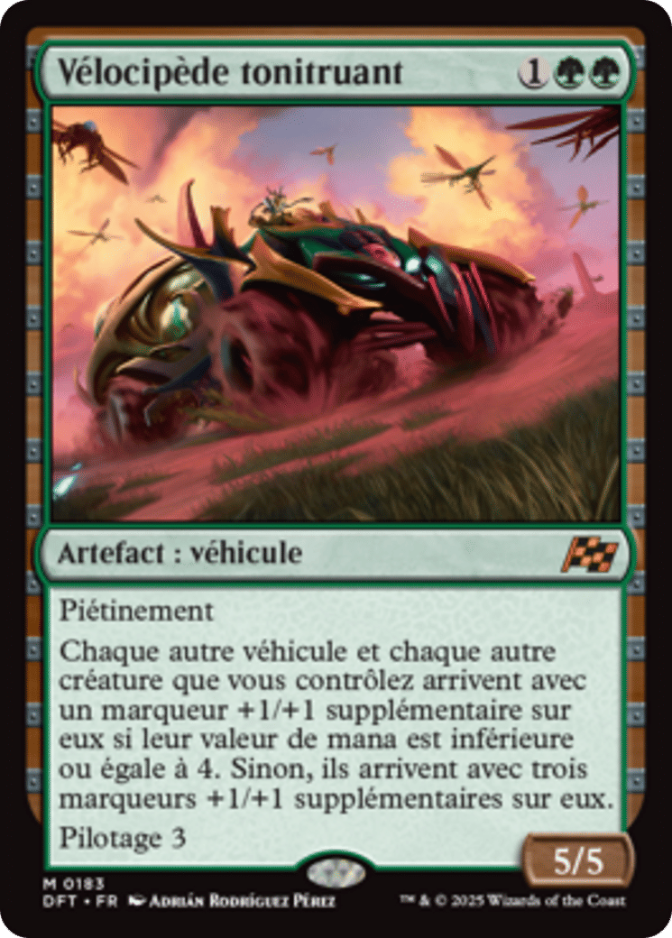 Vélocipède tonitruant — Aetherdrift — Magic: The Gathering
