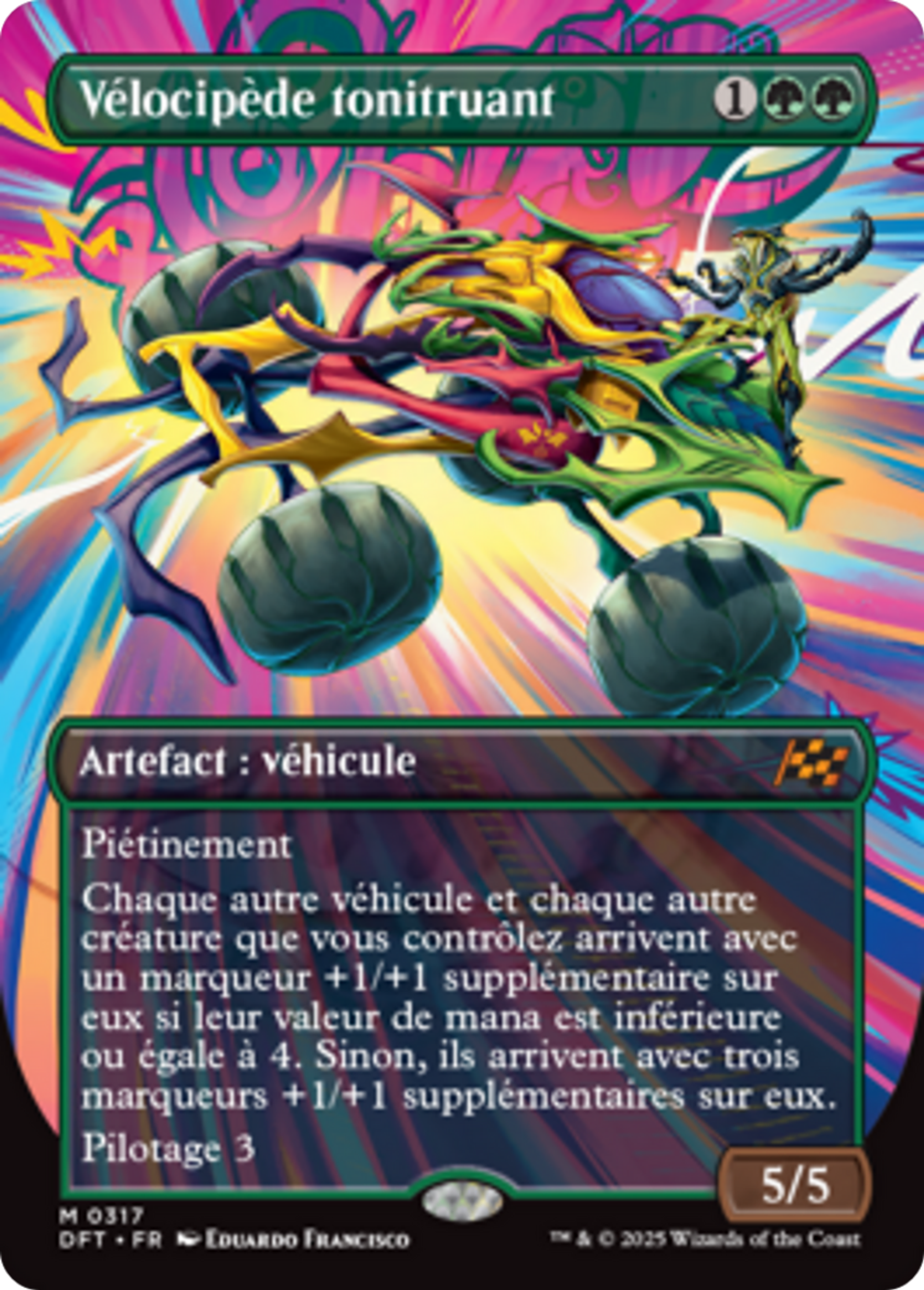Vélocipède tonitruant — Aetherdrift — Magic: The Gathering