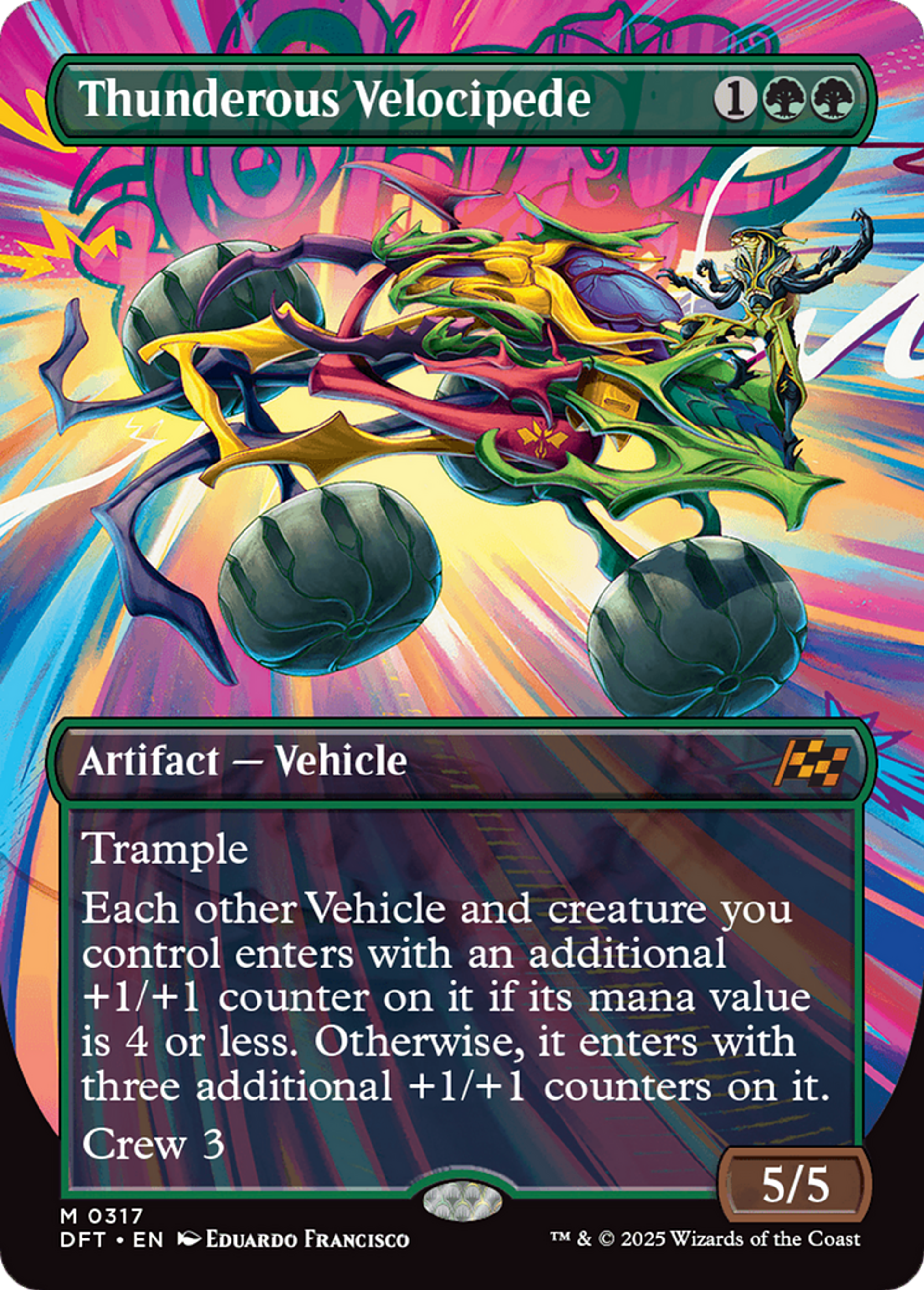Thunderous Velocipede — Aetherdrift — Magic: The Gathering