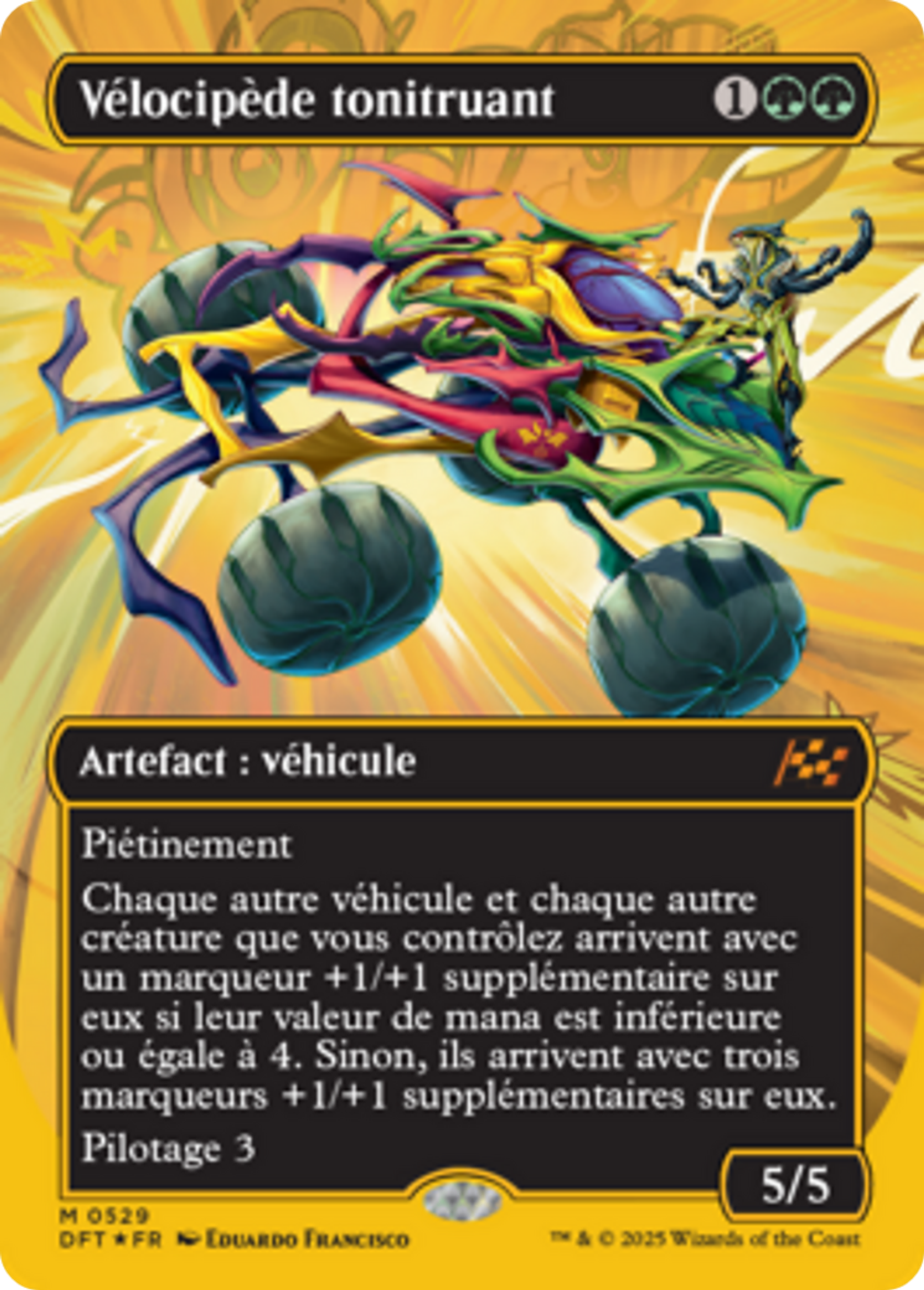Vélocipède tonitruant — Aetherdrift — Magic: The Gathering