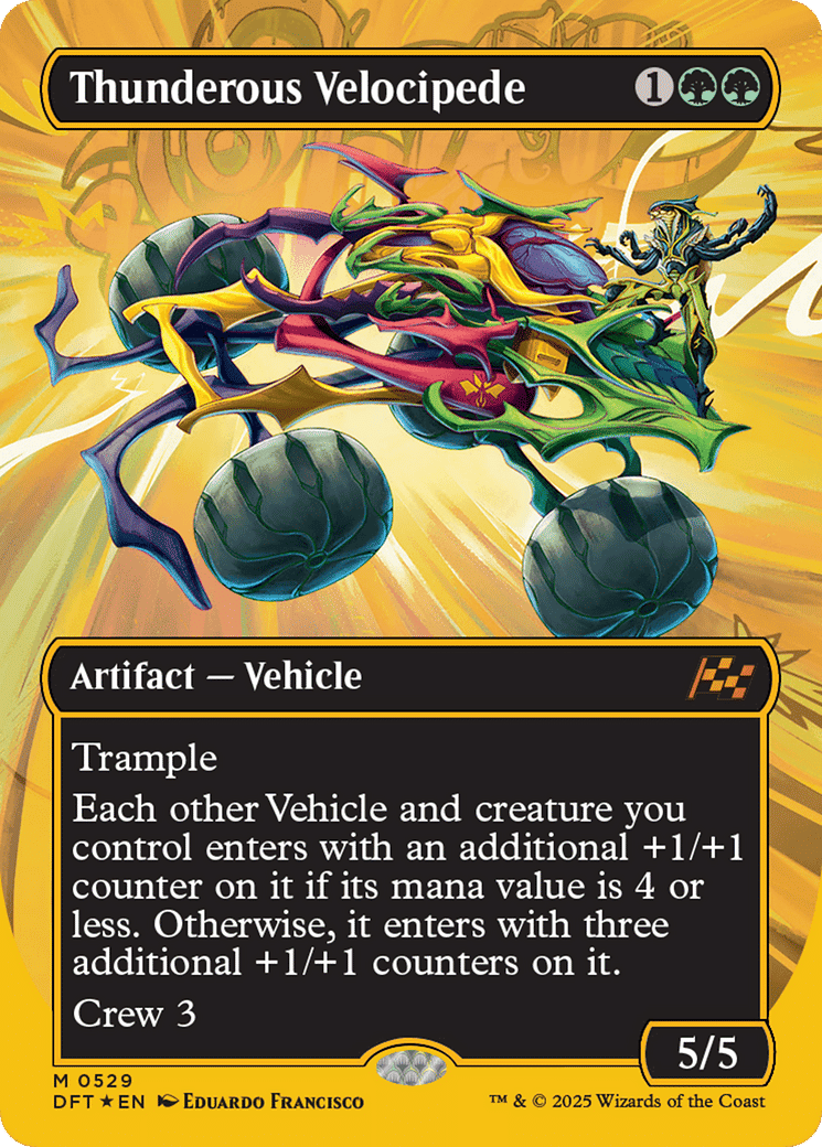 Thunderous Velocipede — Aetherdrift — Magic: The Gathering