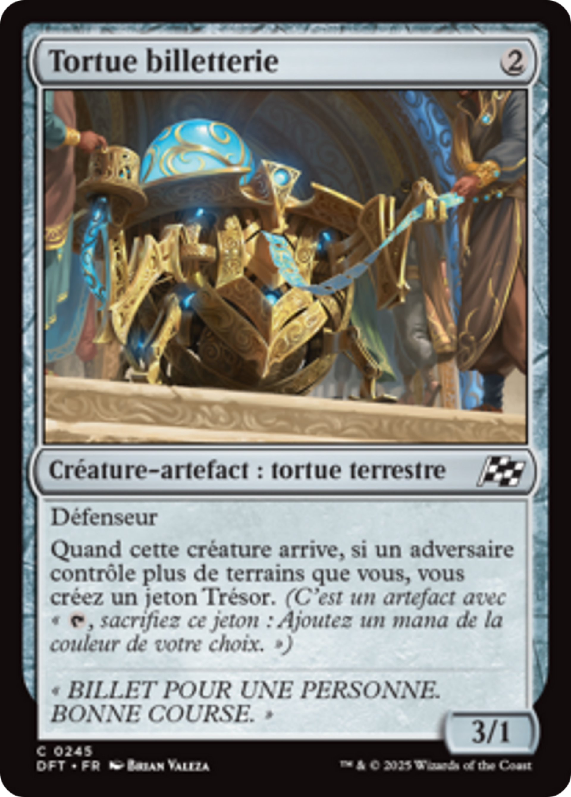 Tortue billetterie — Aetherdrift — Magic: The Gathering