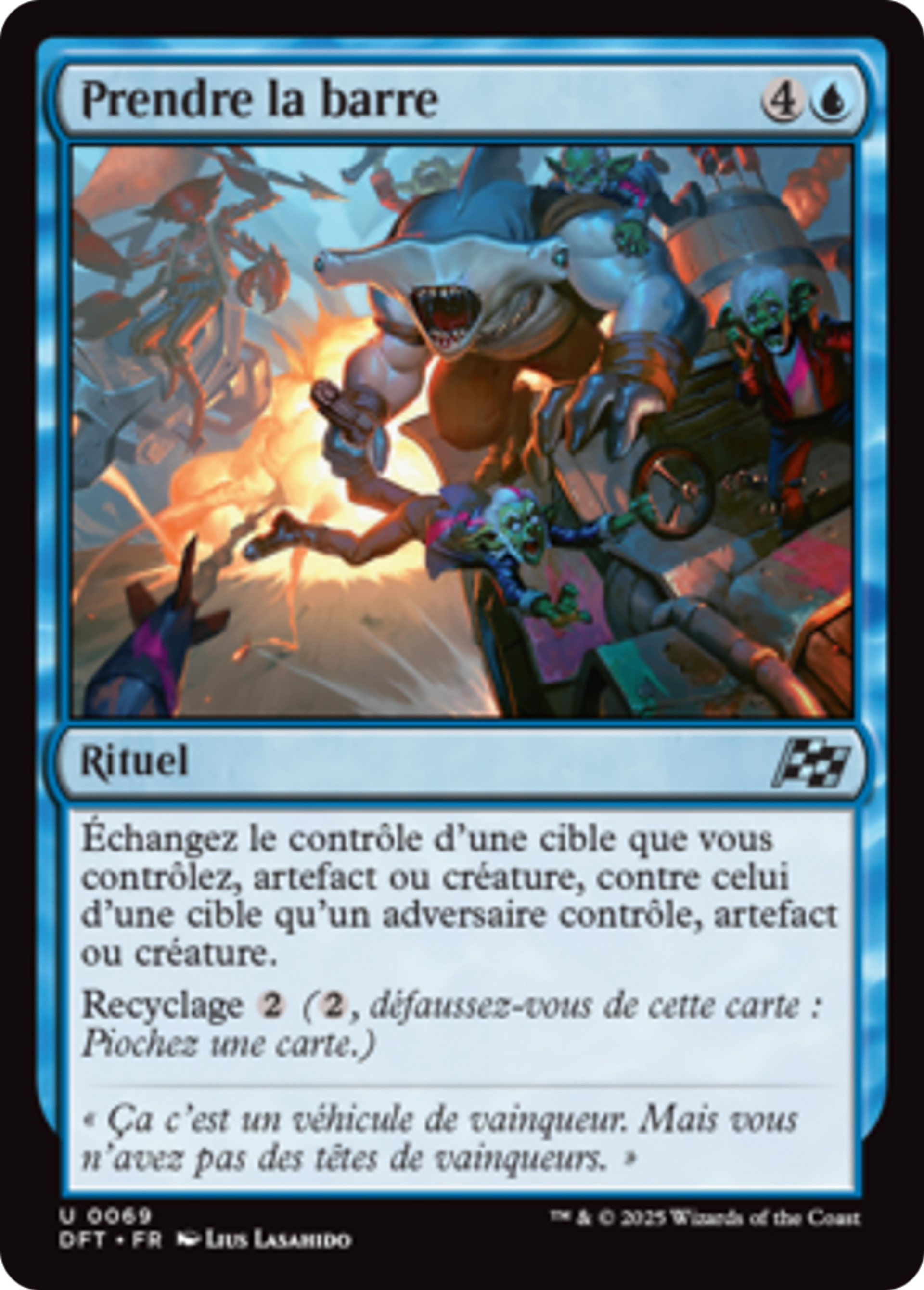 Prendre la barre — Aetherdrift — Magic: The Gathering