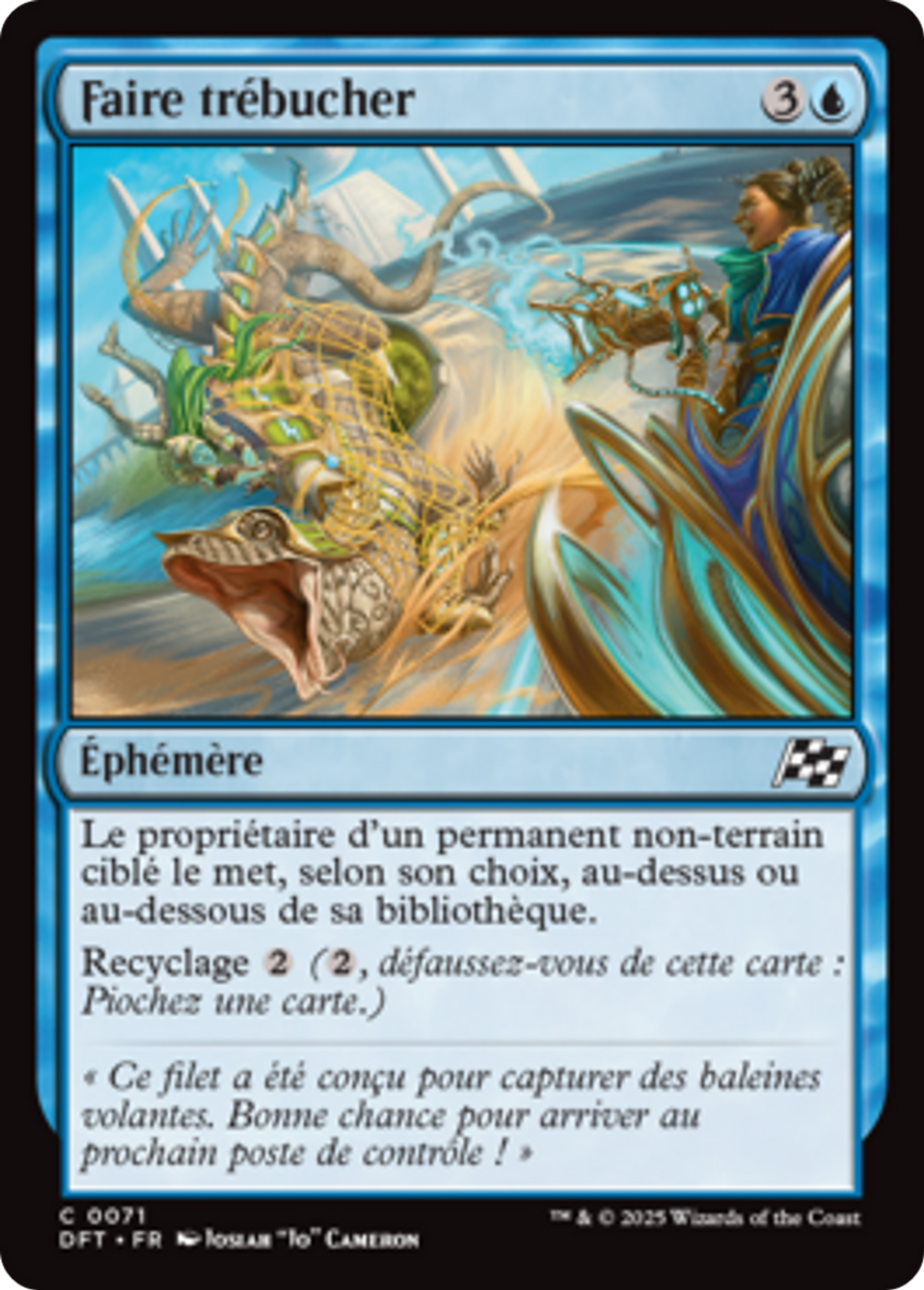 Faire trébucher — Aetherdrift — Magic: The Gathering