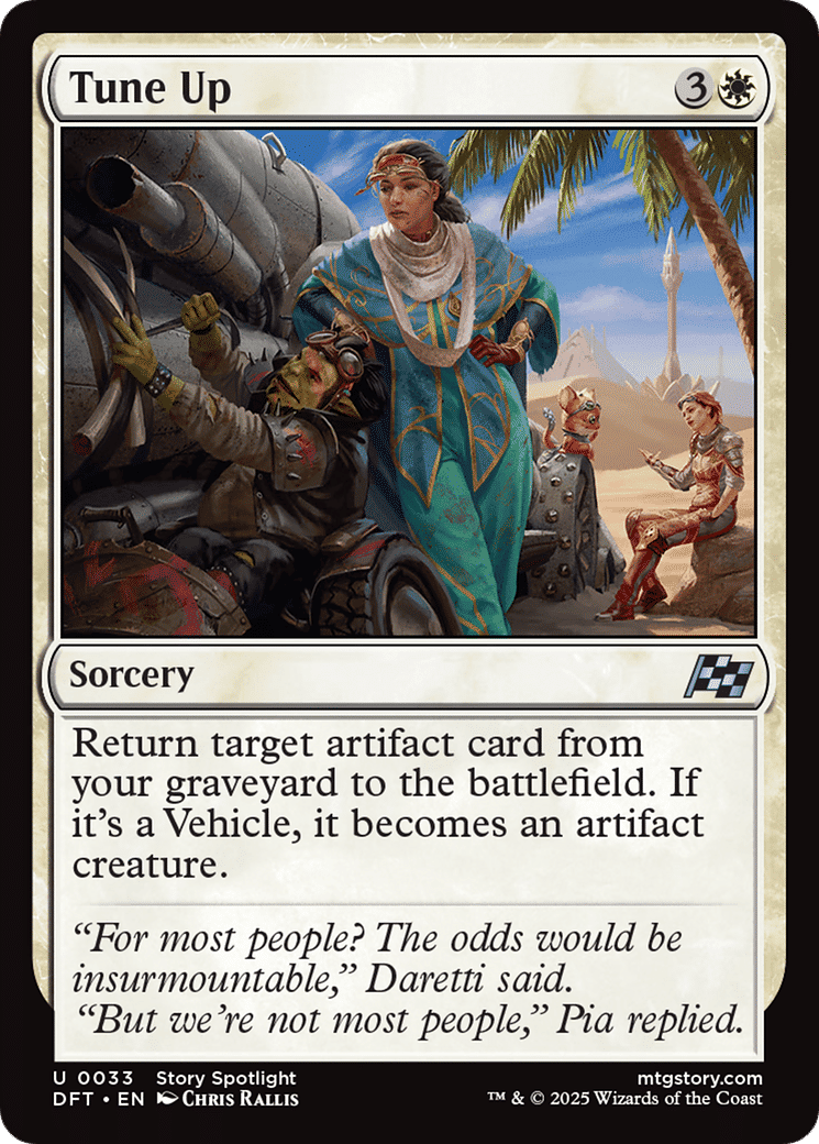 Tune Up — Aetherdrift — Magic: The Gathering