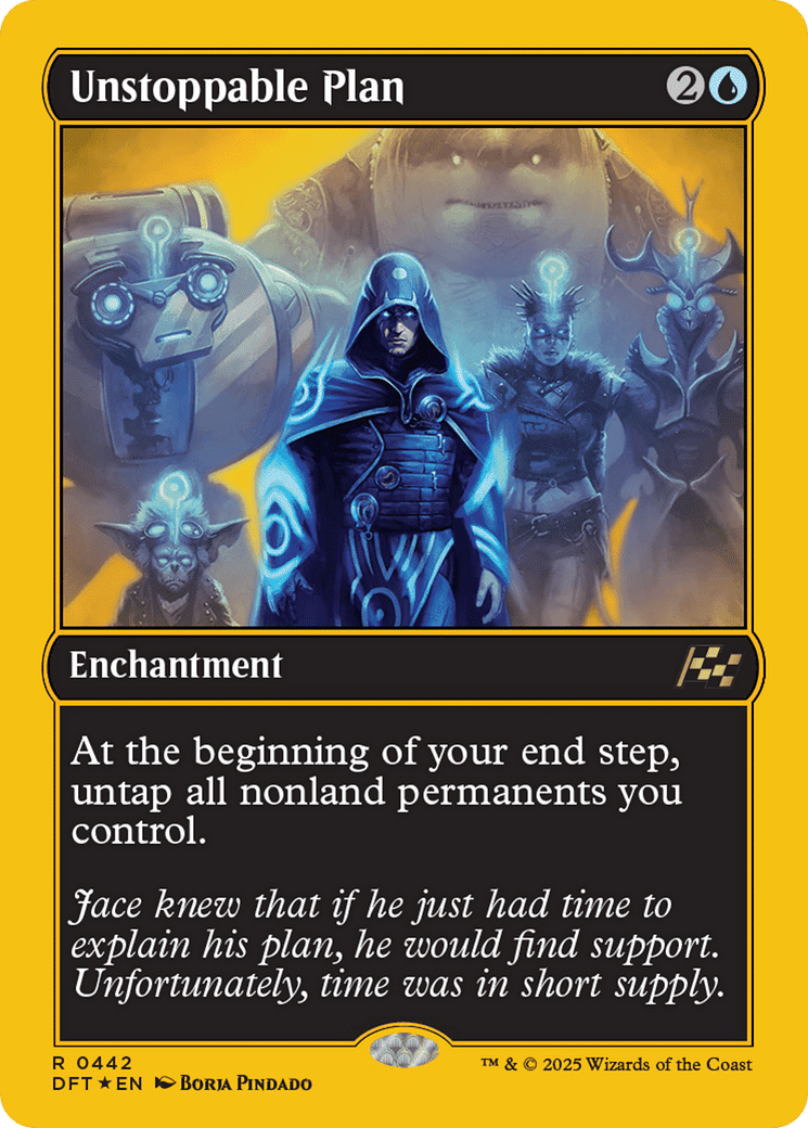 Unstoppable Plan — Aetherdrift — Magic: The Gathering