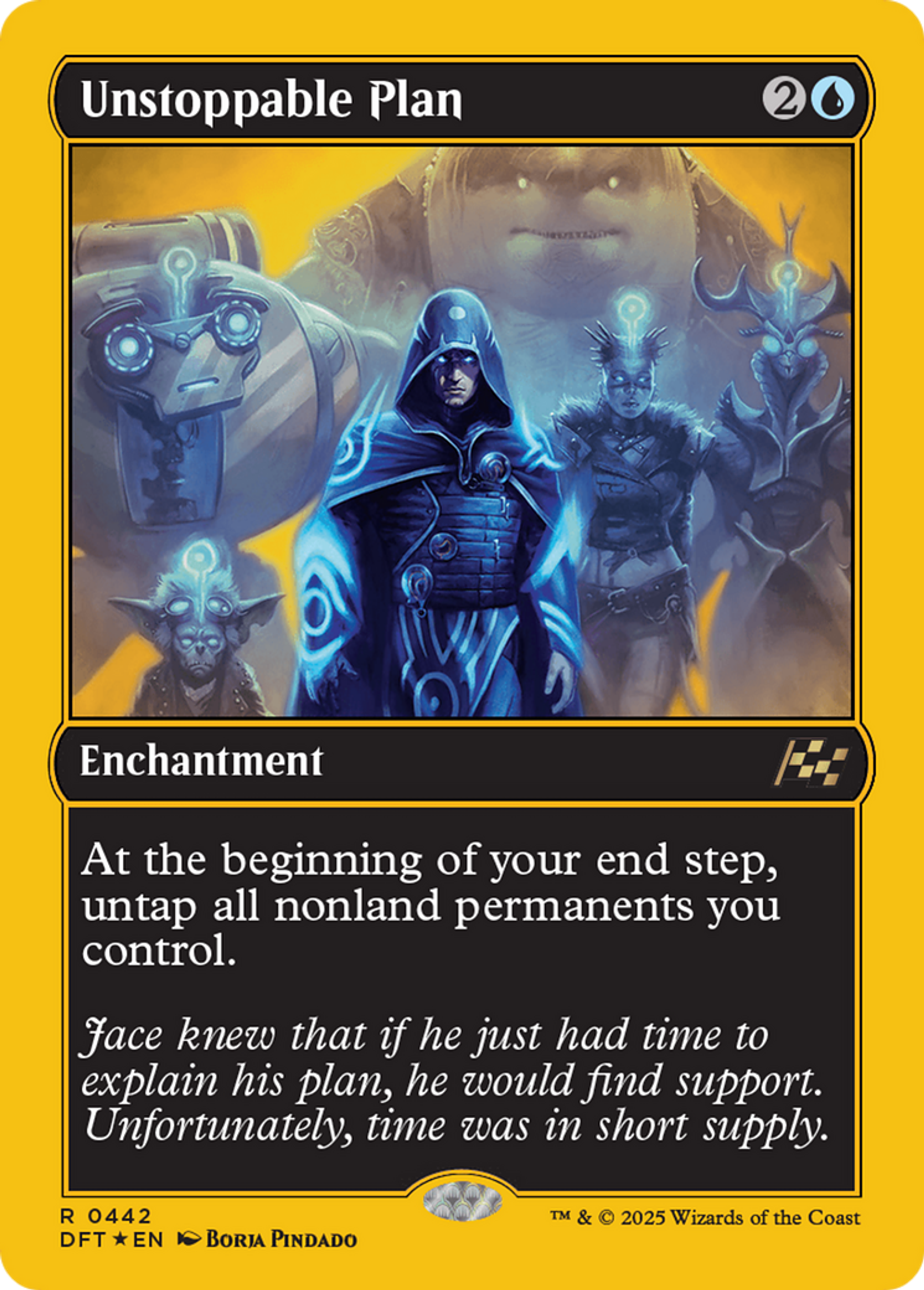 Unstoppable Plan — Aetherdrift — Magic: The Gathering