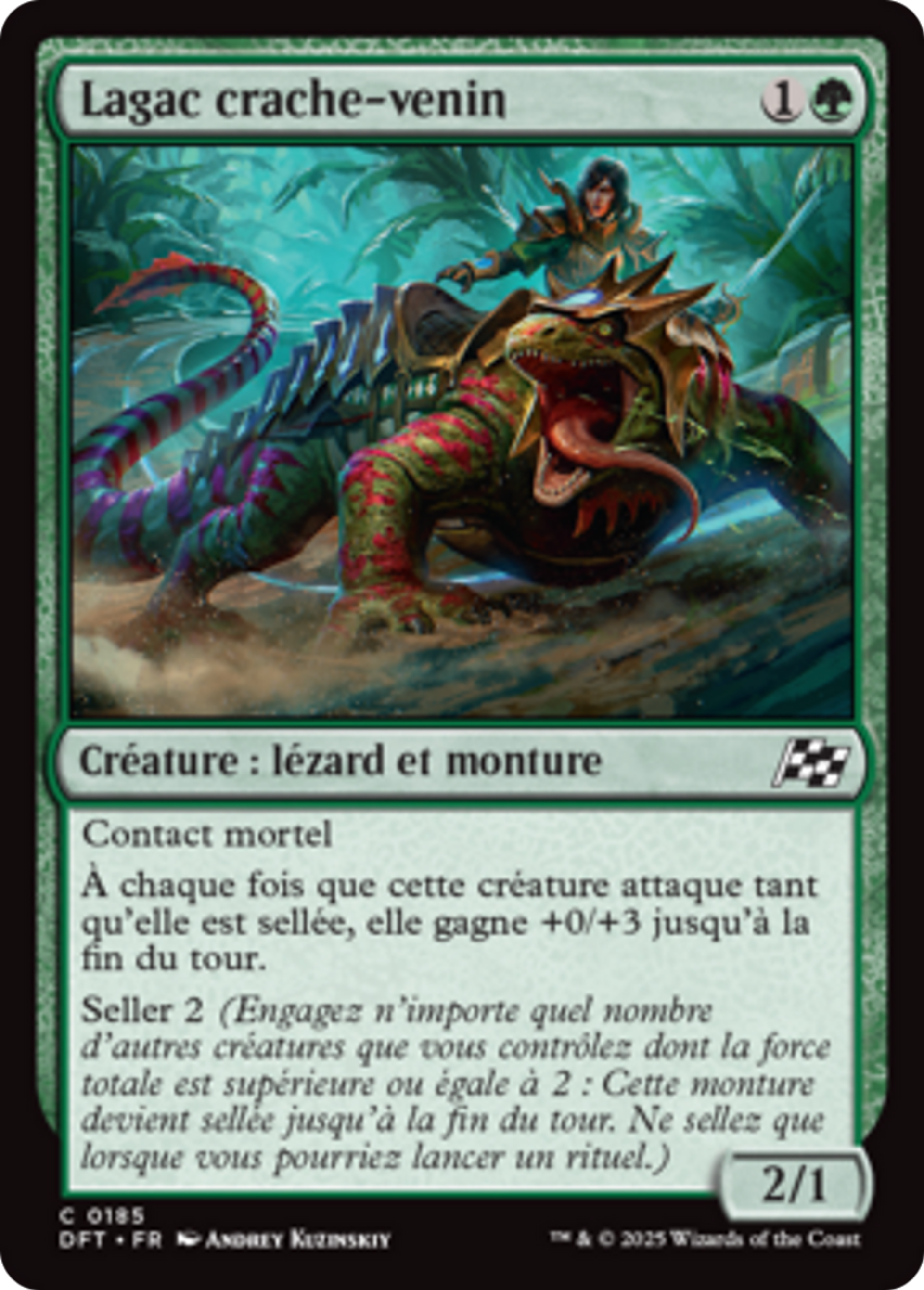 Lagac crache-venin — Aetherdrift — Magic: The Gathering