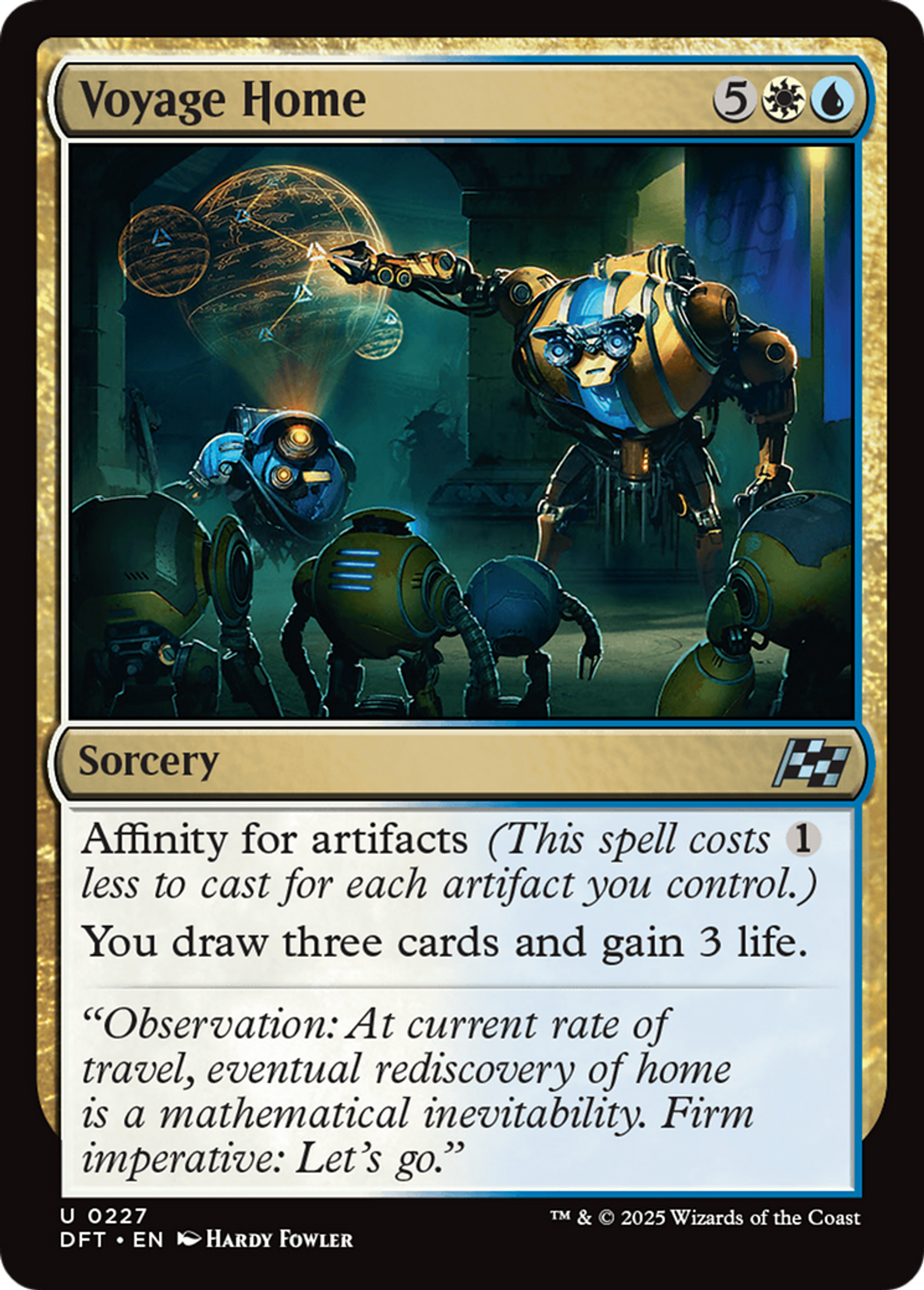 Voyage Home — Aetherdrift — Magic: The Gathering