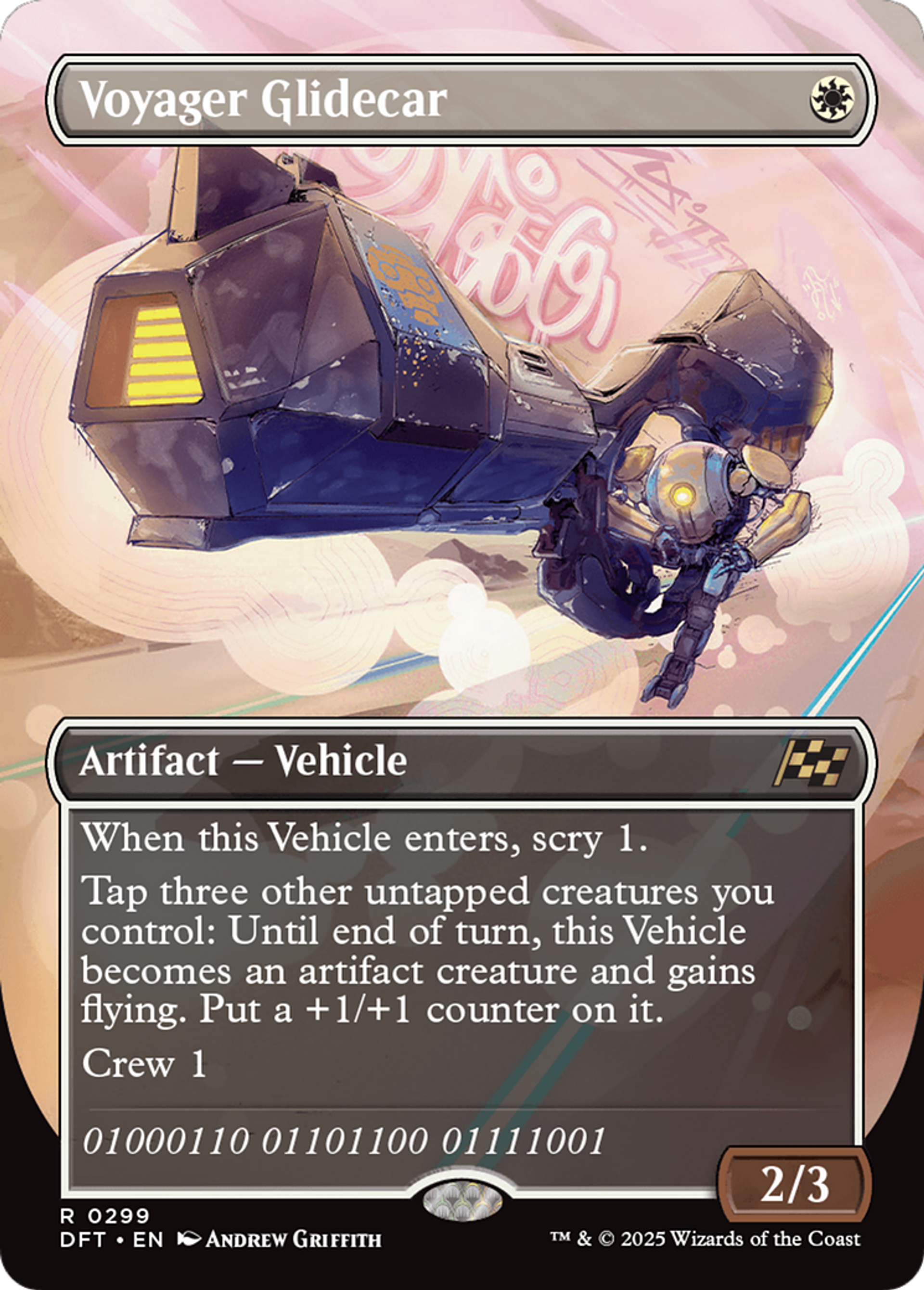 Voyager Glidecar — Aetherdrift — Magic: The Gathering