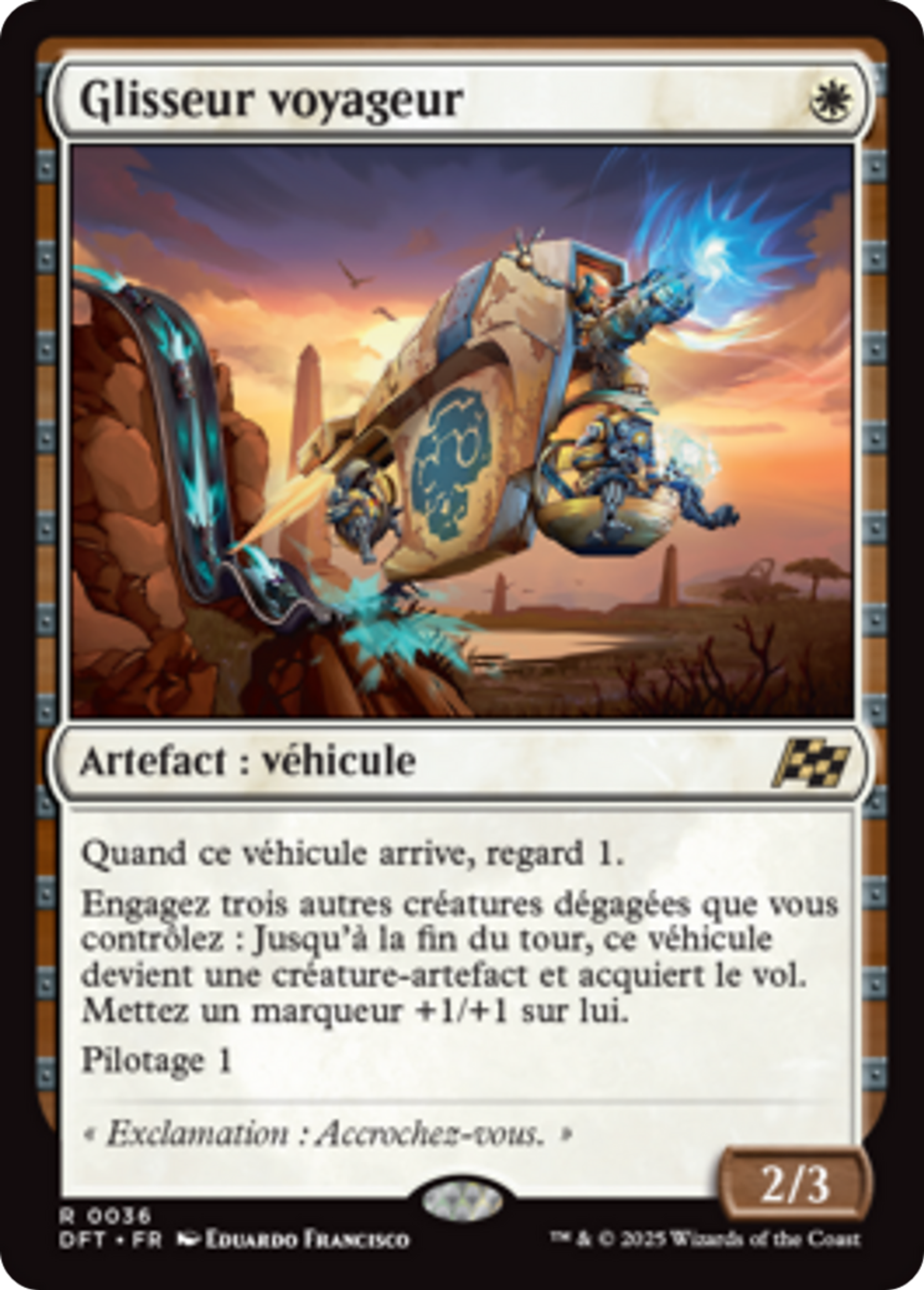 Glisseur voyageur — Aetherdrift — Magic: The Gathering