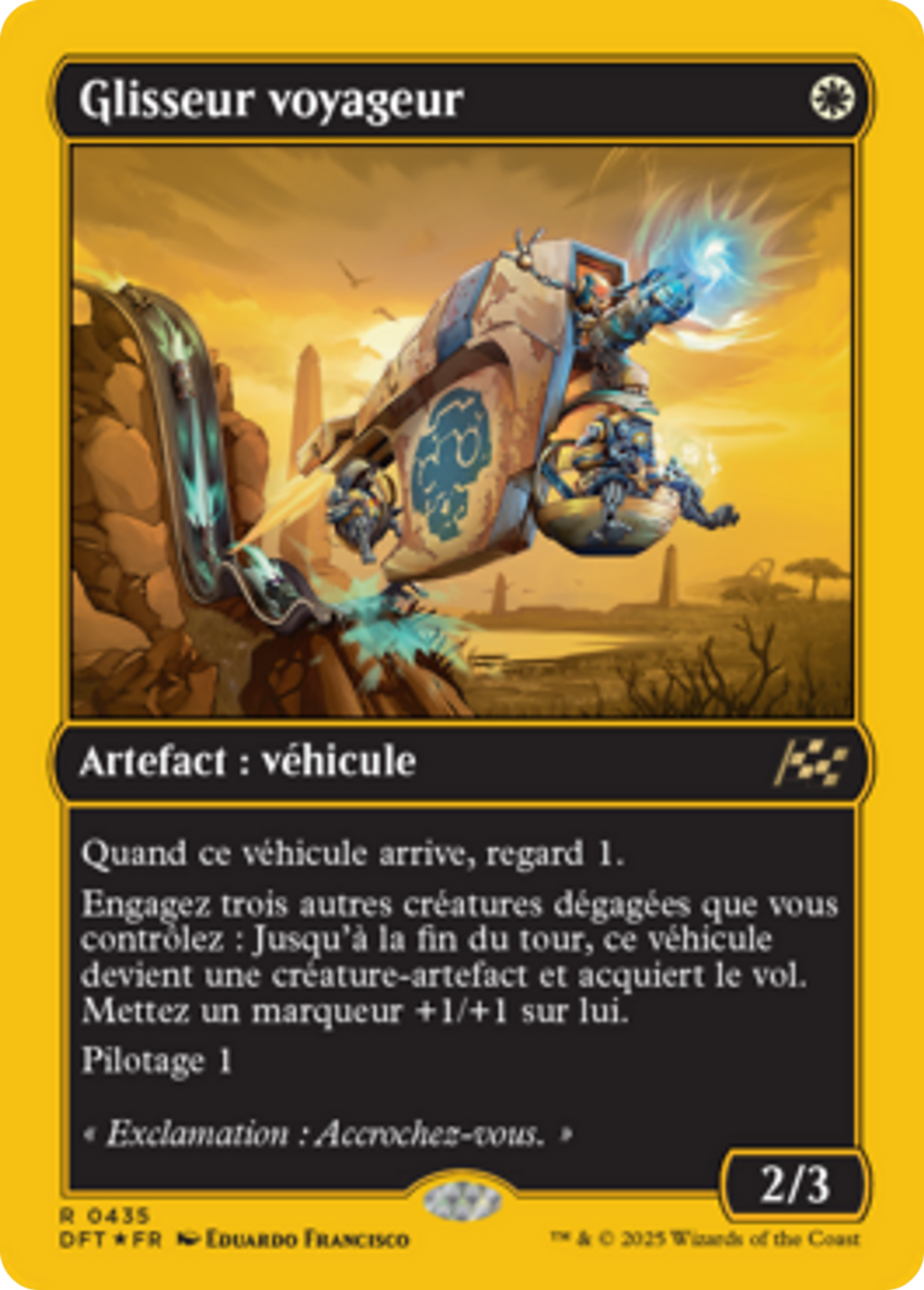 Glisseur voyageur — Aetherdrift — Magic: The Gathering