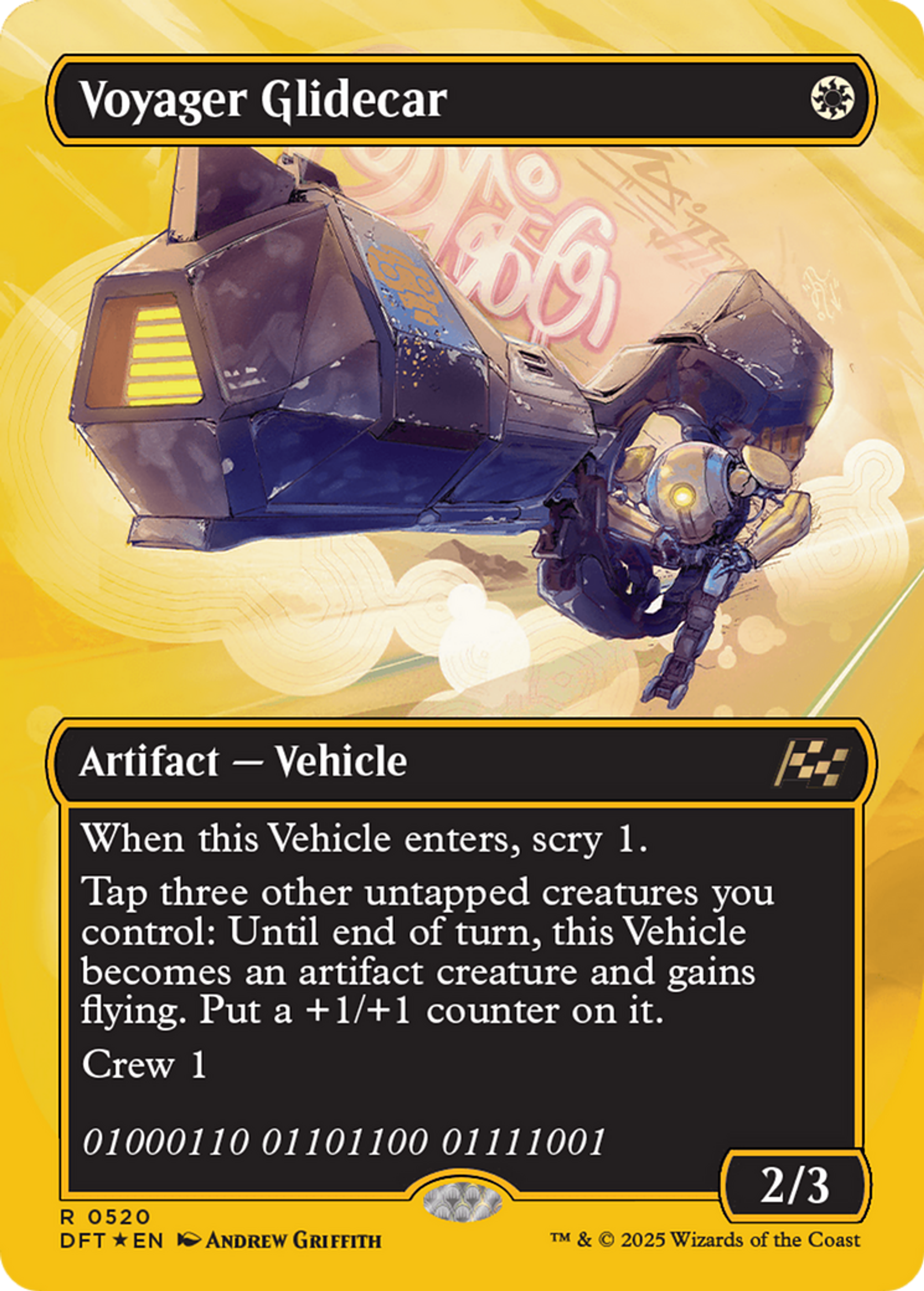 Voyager Glidecar — Aetherdrift — Magic: The Gathering