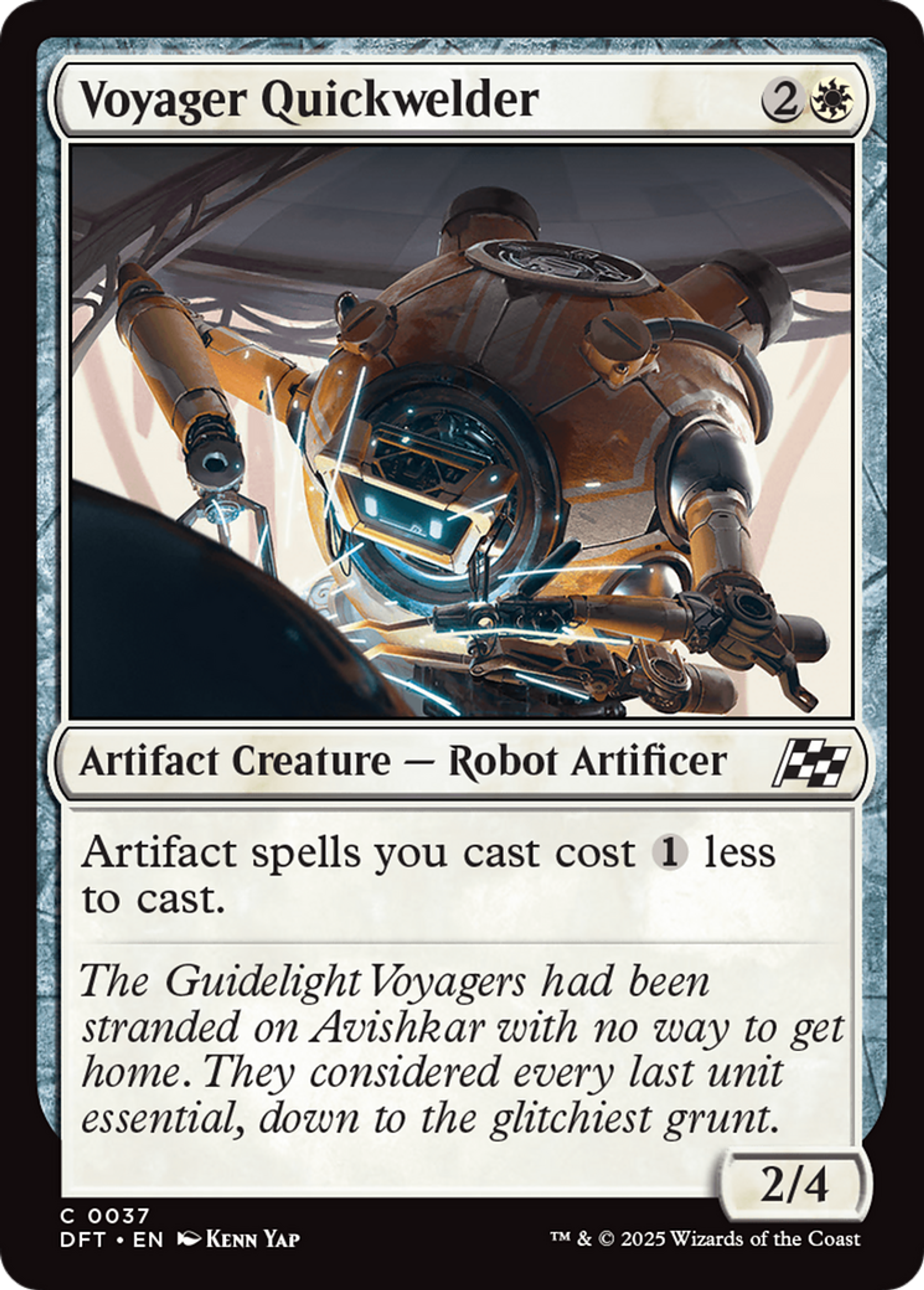 Voyager Quickwelder — Aetherdrift — Magic: The Gathering