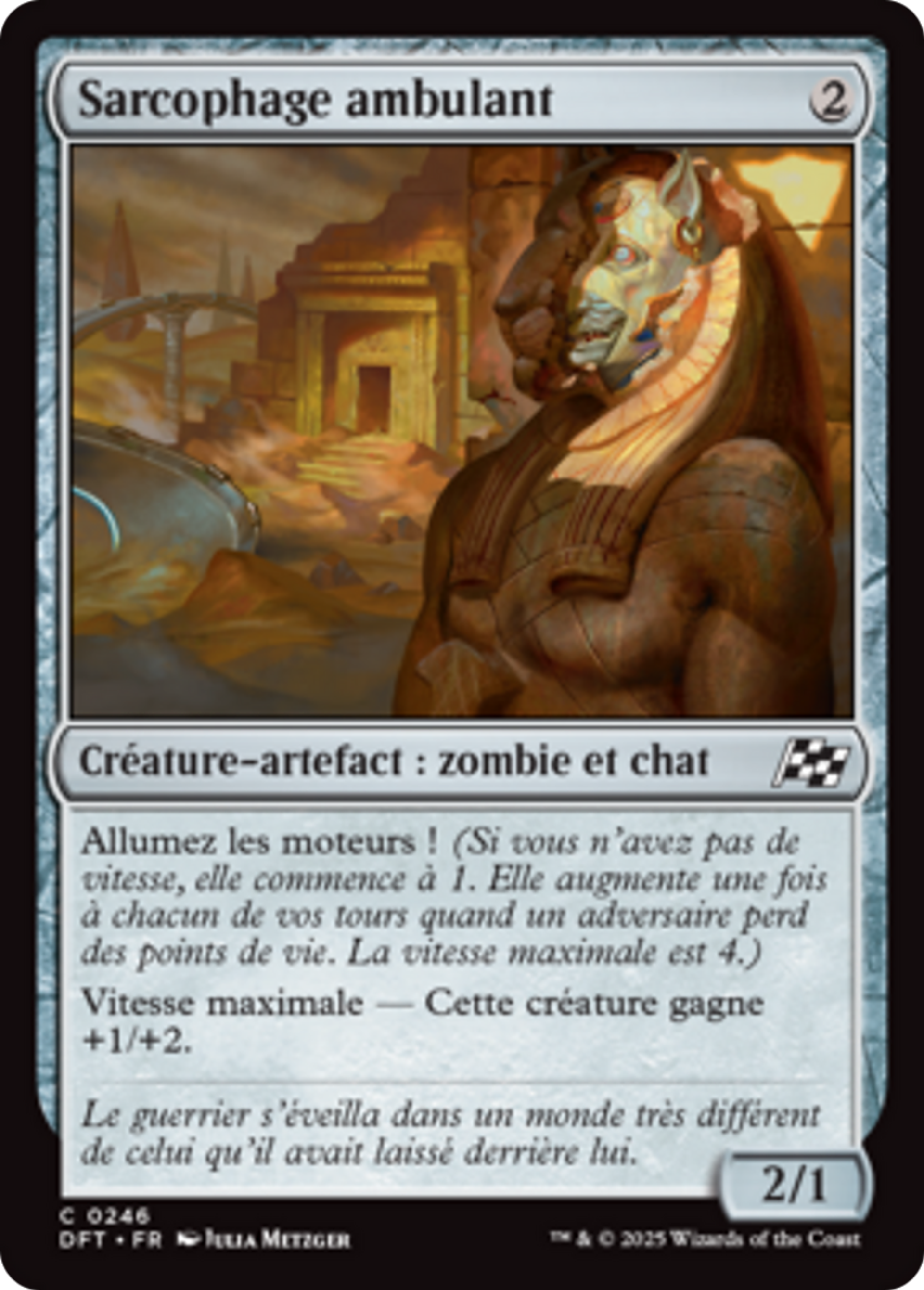 Sarcophage ambulant — Aetherdrift — Magic: The Gathering