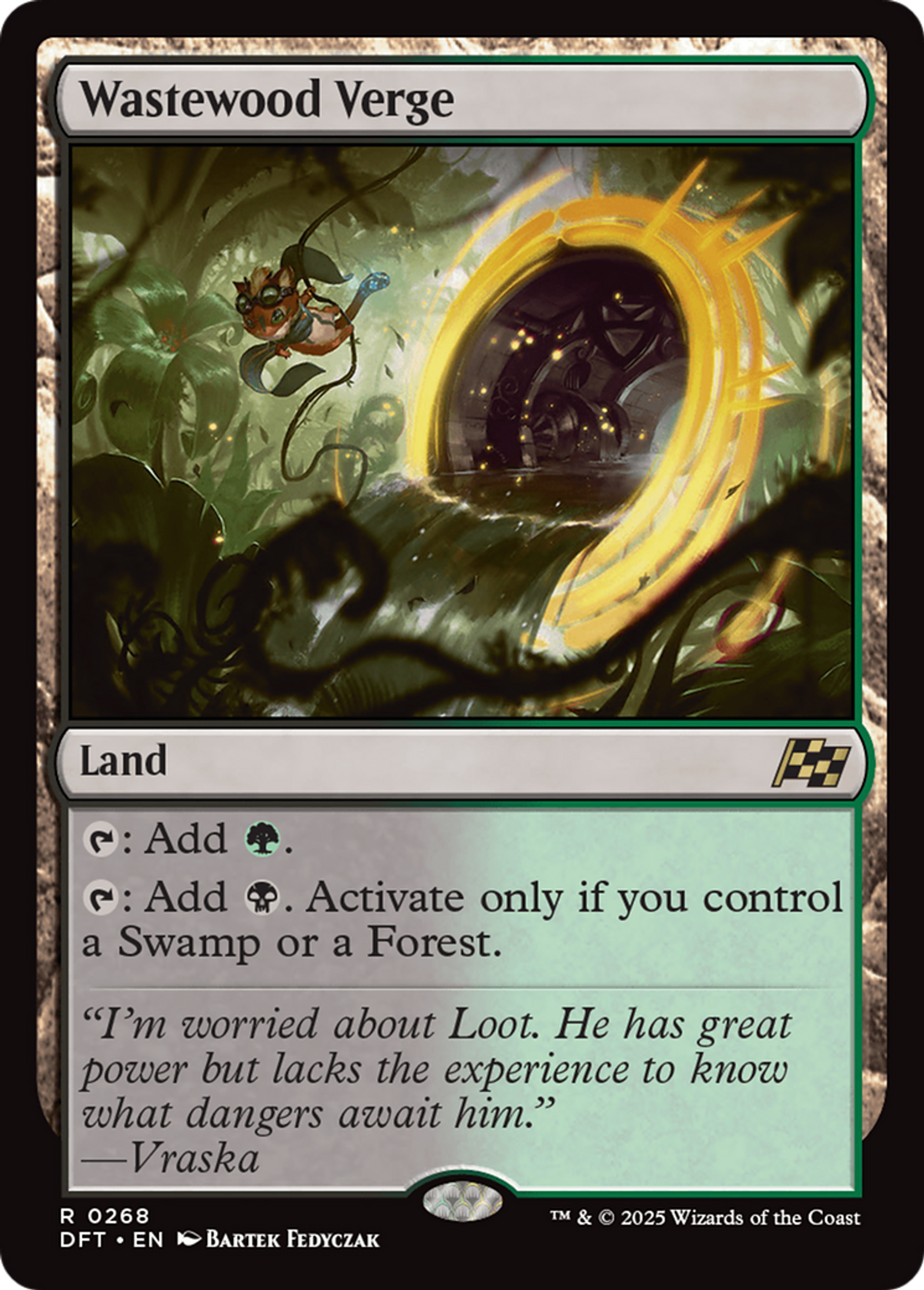 Wastewood Verge — Aetherdrift — Magic: The Gathering