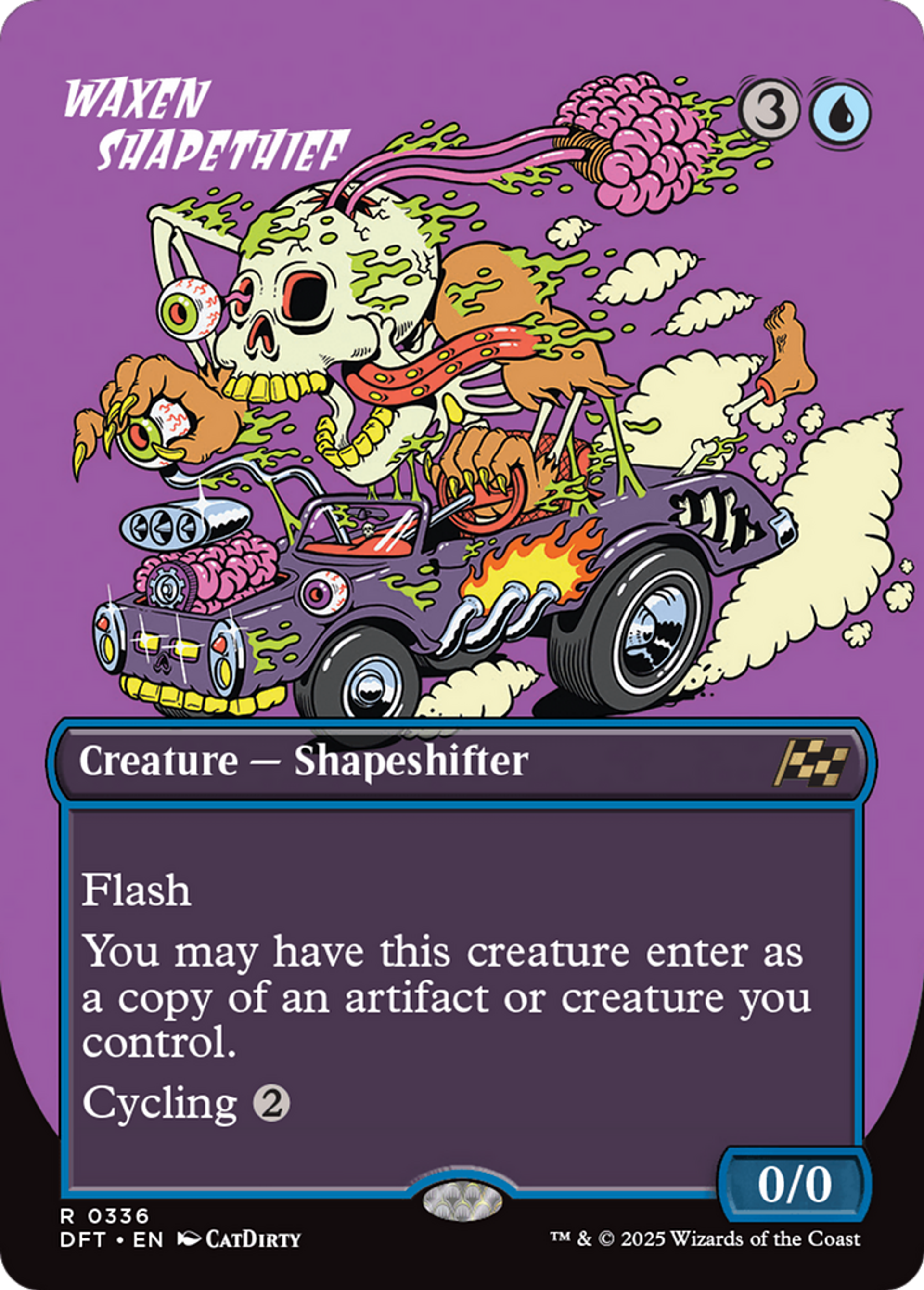 Waxen Shapethief — Aetherdrift — Magic: The Gathering