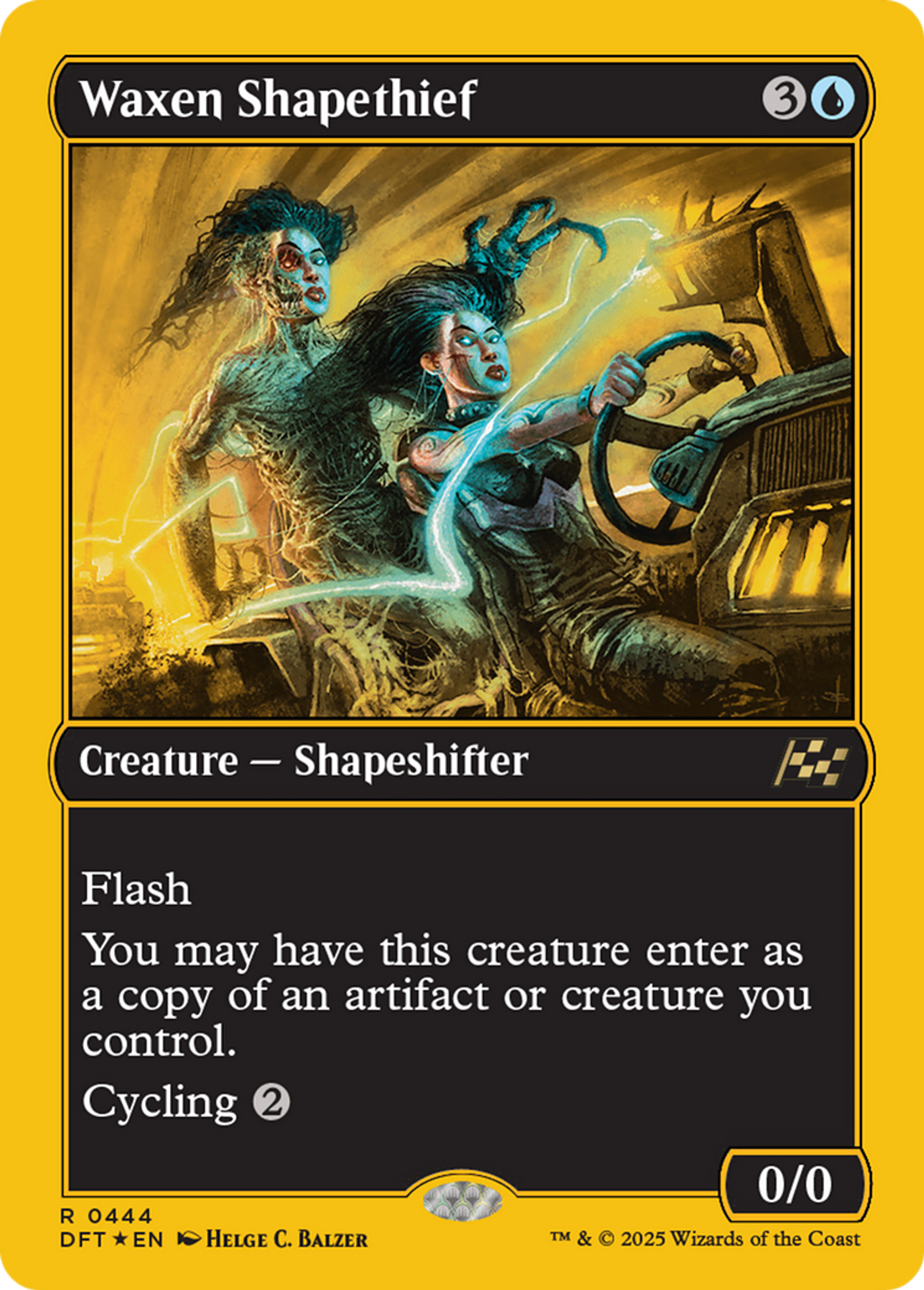 Waxen Shapethief — Aetherdrift — Magic: The Gathering