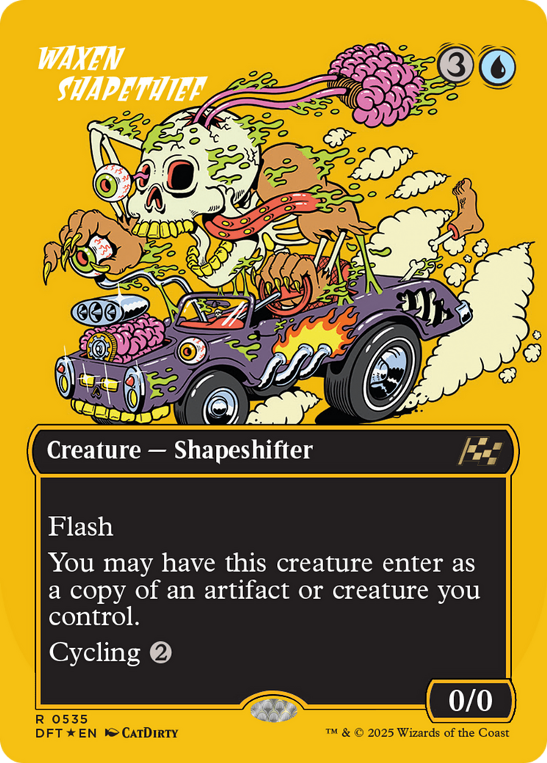 Waxen Shapethief — Aetherdrift — Magic: The Gathering