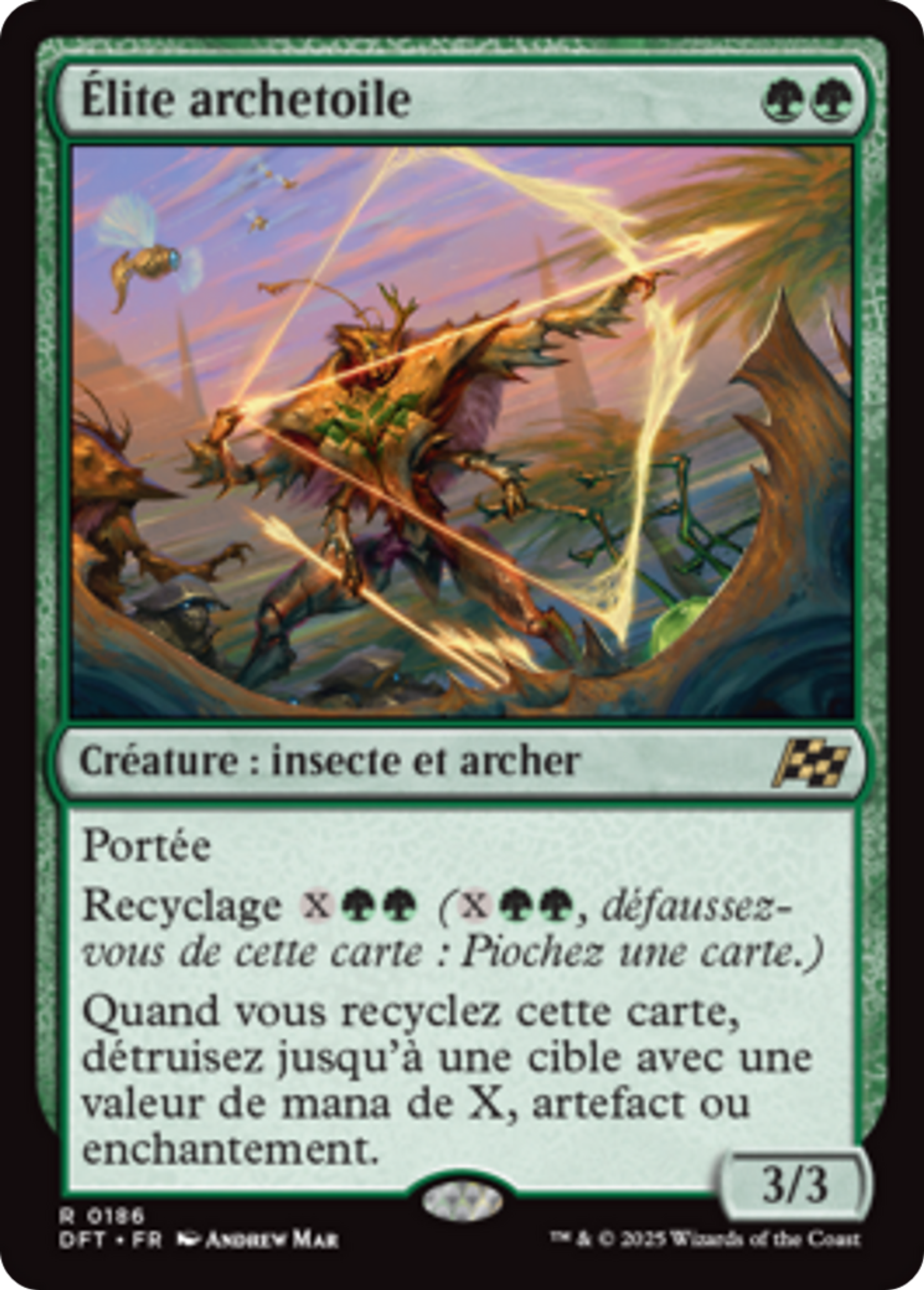 Élite archetoile — Aetherdrift — Magic: The Gathering