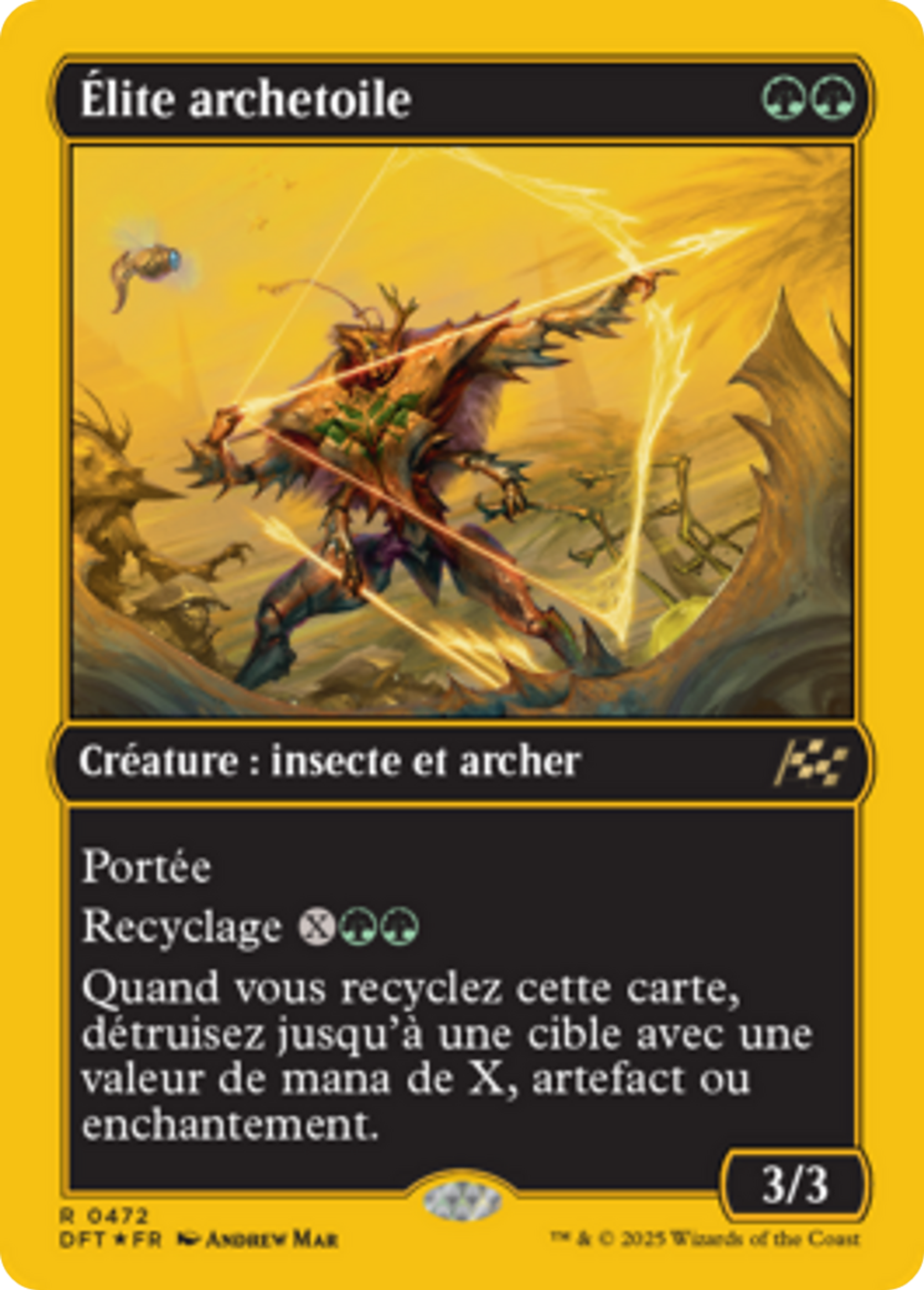 Élite archetoile — Aetherdrift — Magic: The Gathering