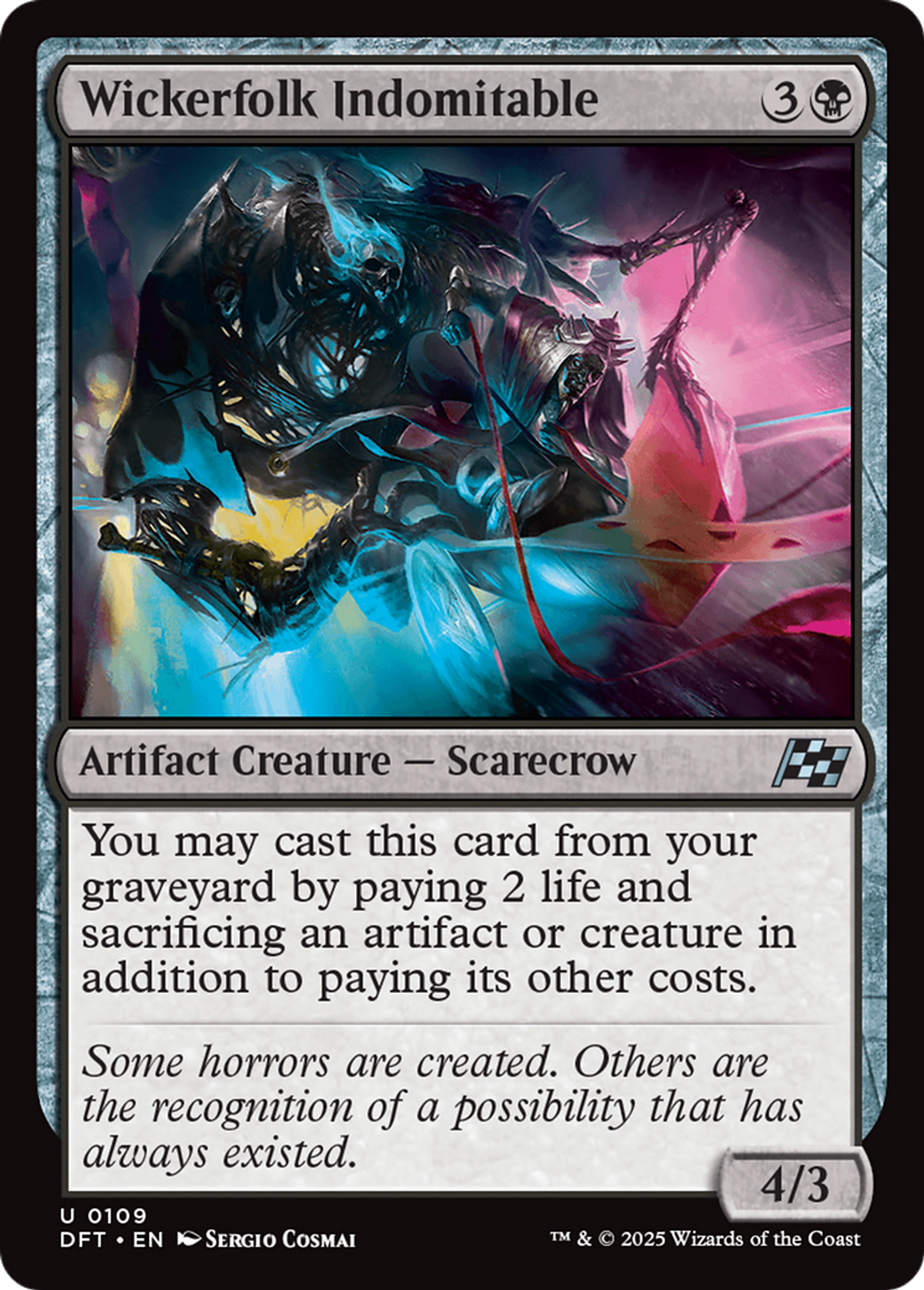 Wickerfolk Indomitable — Aetherdrift — Magic: The Gathering