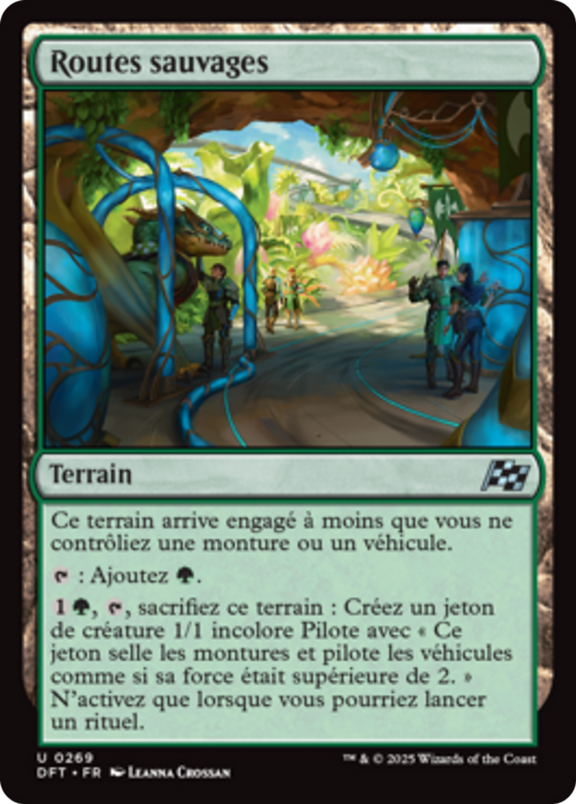 Routes sauvages — Aetherdrift — Magic: The Gathering