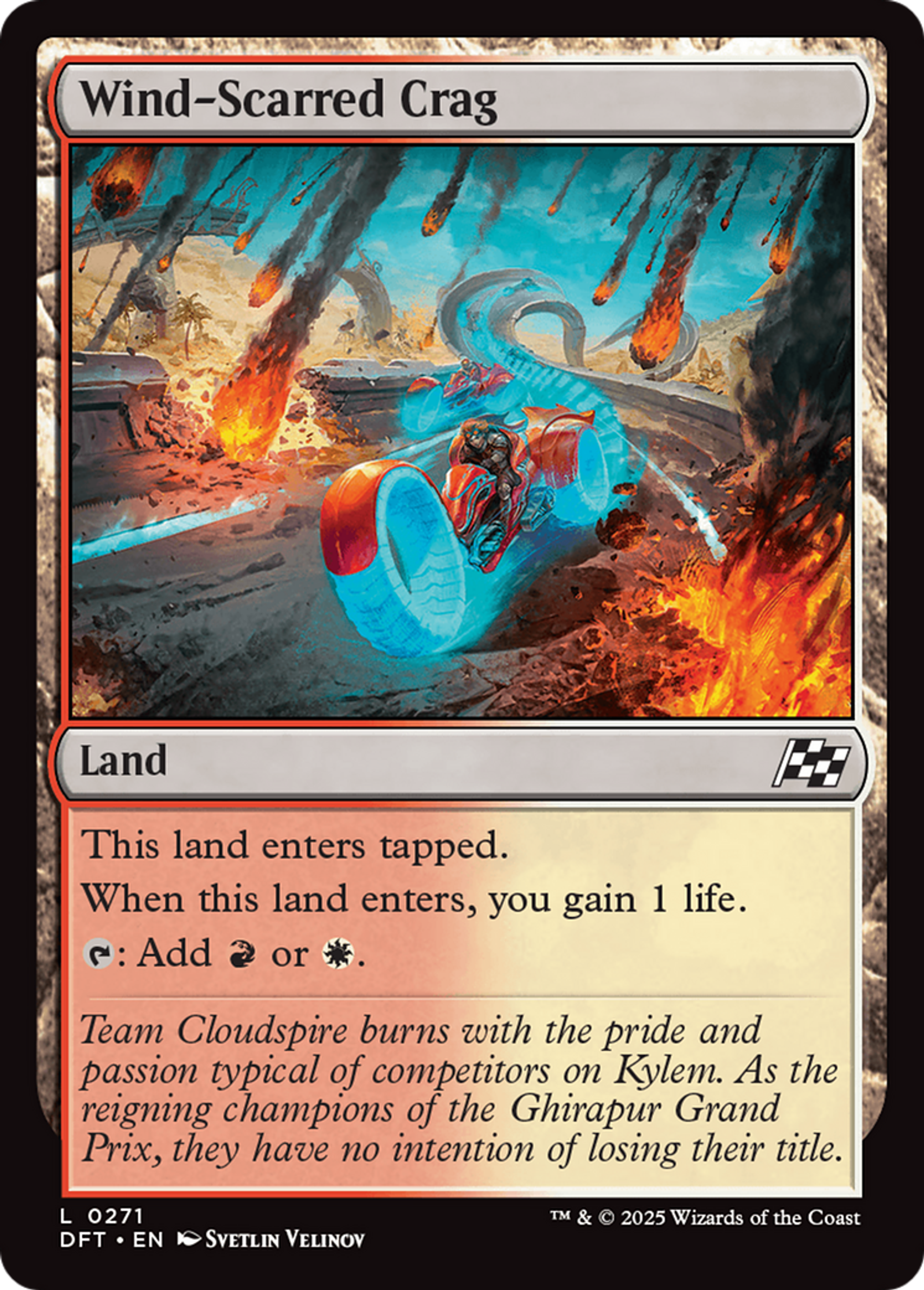 Wind-Scarred Crag — Aetherdrift — Magic: The Gathering